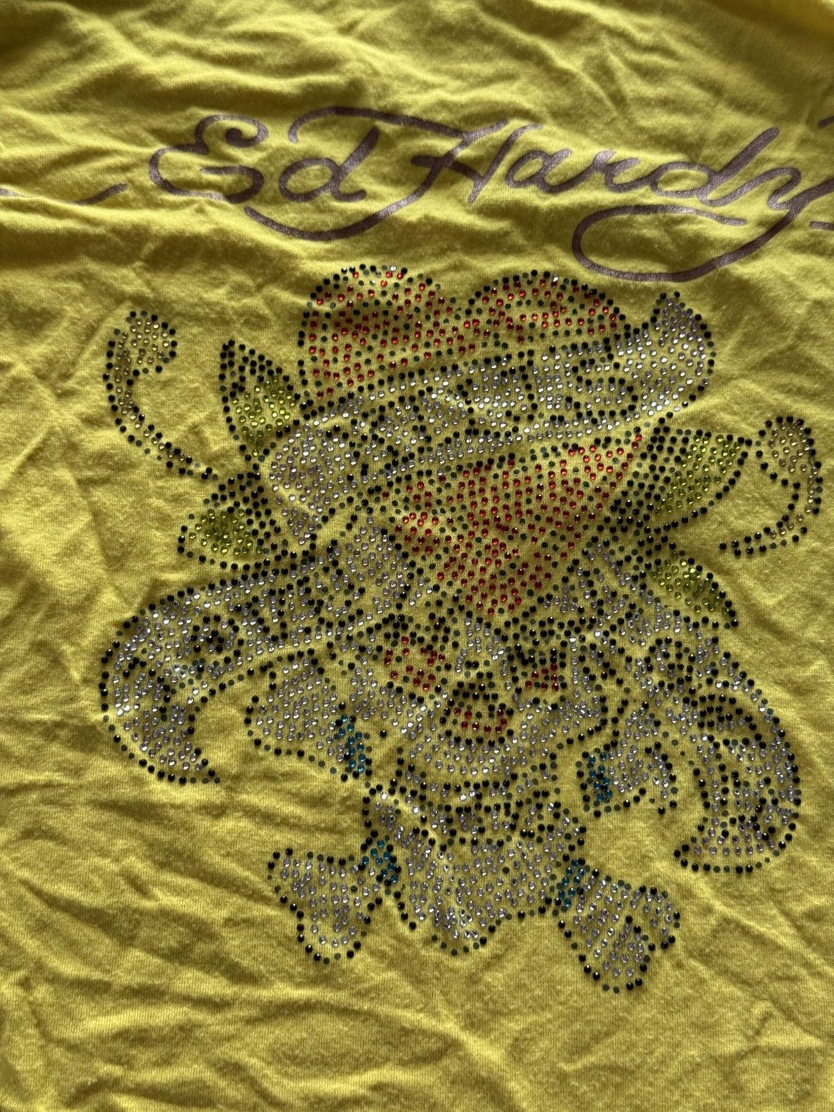 Ed Hardy Vintage Ed Hardy Y2K Kills Love Long Sleeve Size L / US 10 / IT 46 - 3 Thumbnail