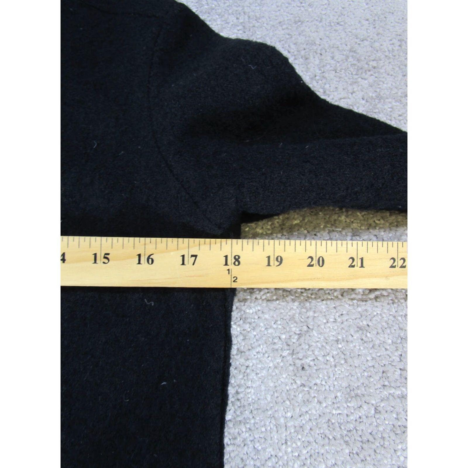 Pendleton Pendleton Jacket Womens Petite Small Black Merino Wool Jacket Size S / US 4 / IT 40 - 6 Thumbnail