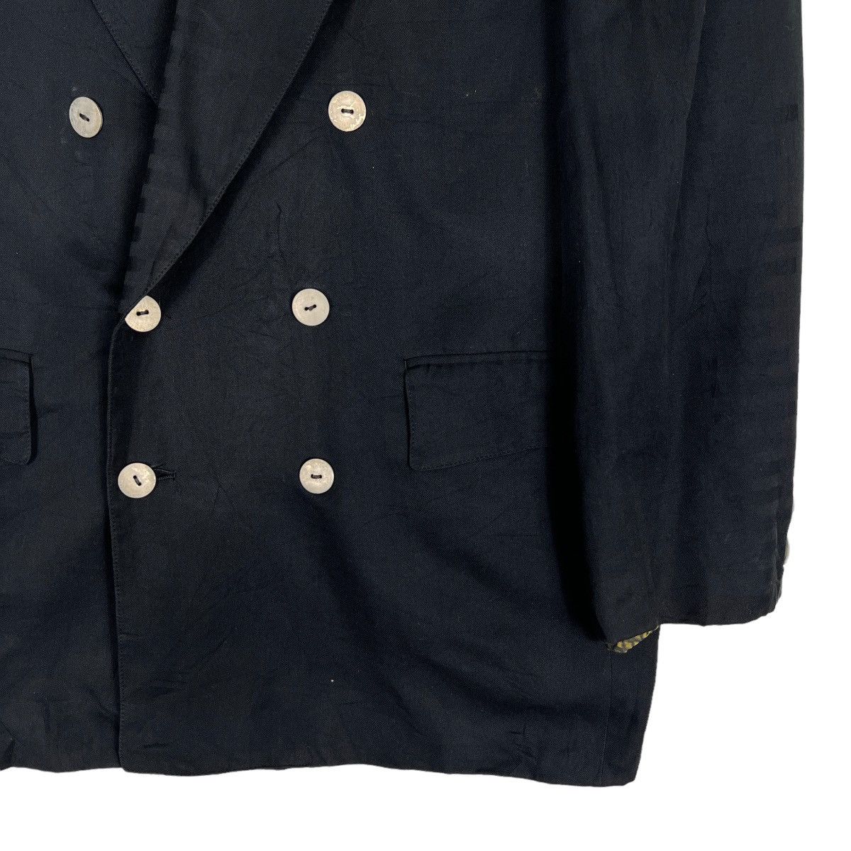 Issey Miyake 🔥 VINTAGE DOMON EX ISSEY MIYAKE DOUBLE BREASTED JACKET Size US M / EU 48-50 / 2 - 5 Thumbnail
