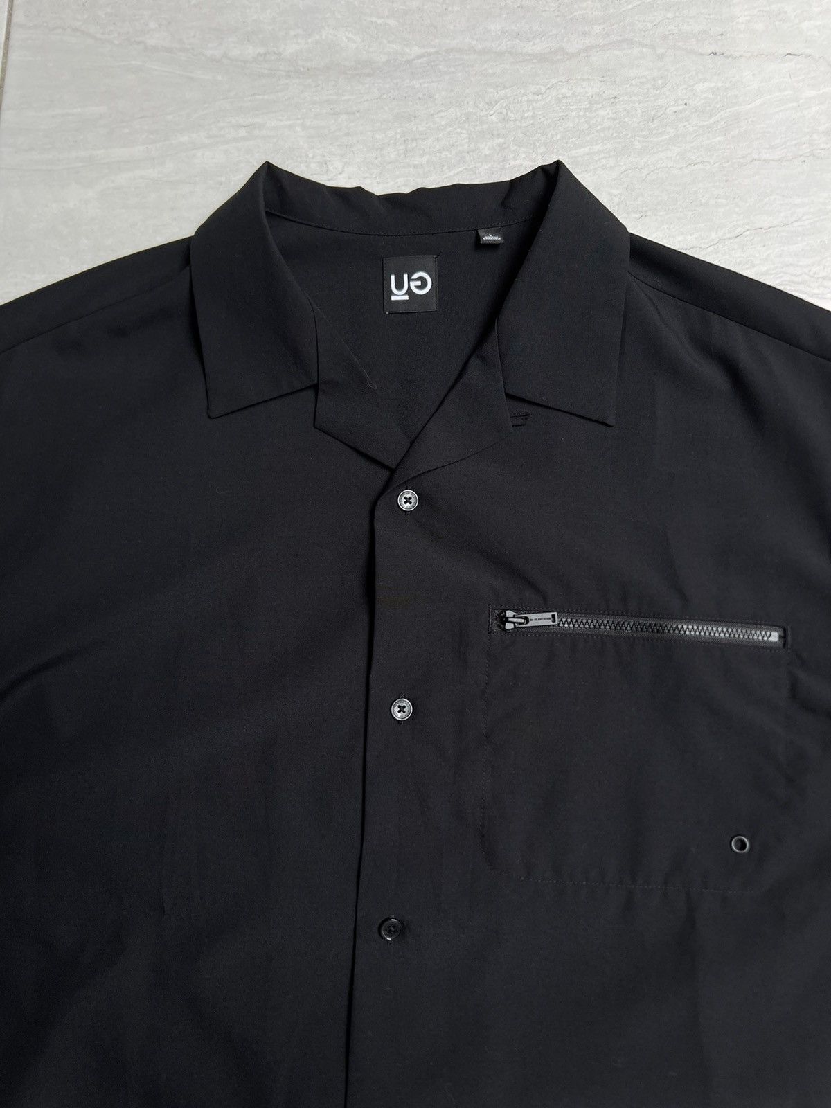 GU × Undercover GU Black Boxy Shirt Size US L / EU 52-54 / 3 - 8 Thumbnail