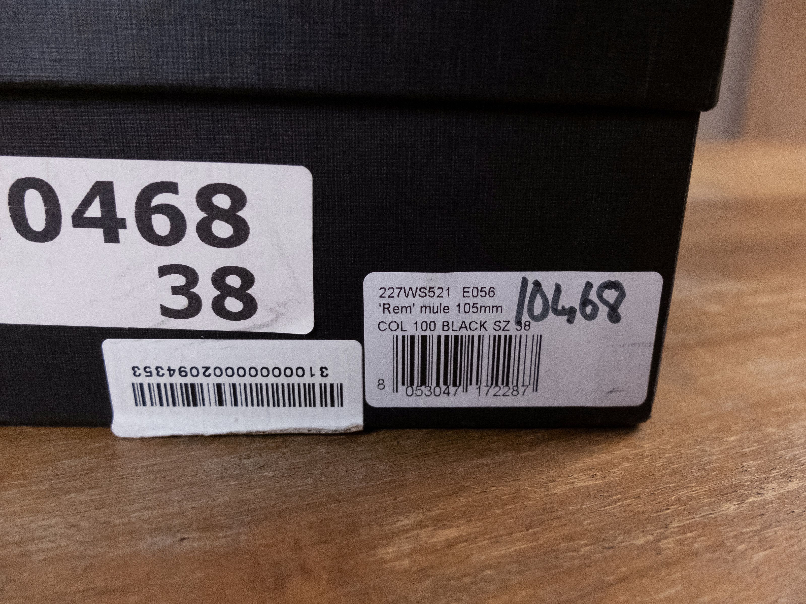 The Attico THE ATTICO Rem black varnish faux leather mules sandals 8 38 Size US 8 / IT 38 - 13 Thumbnail