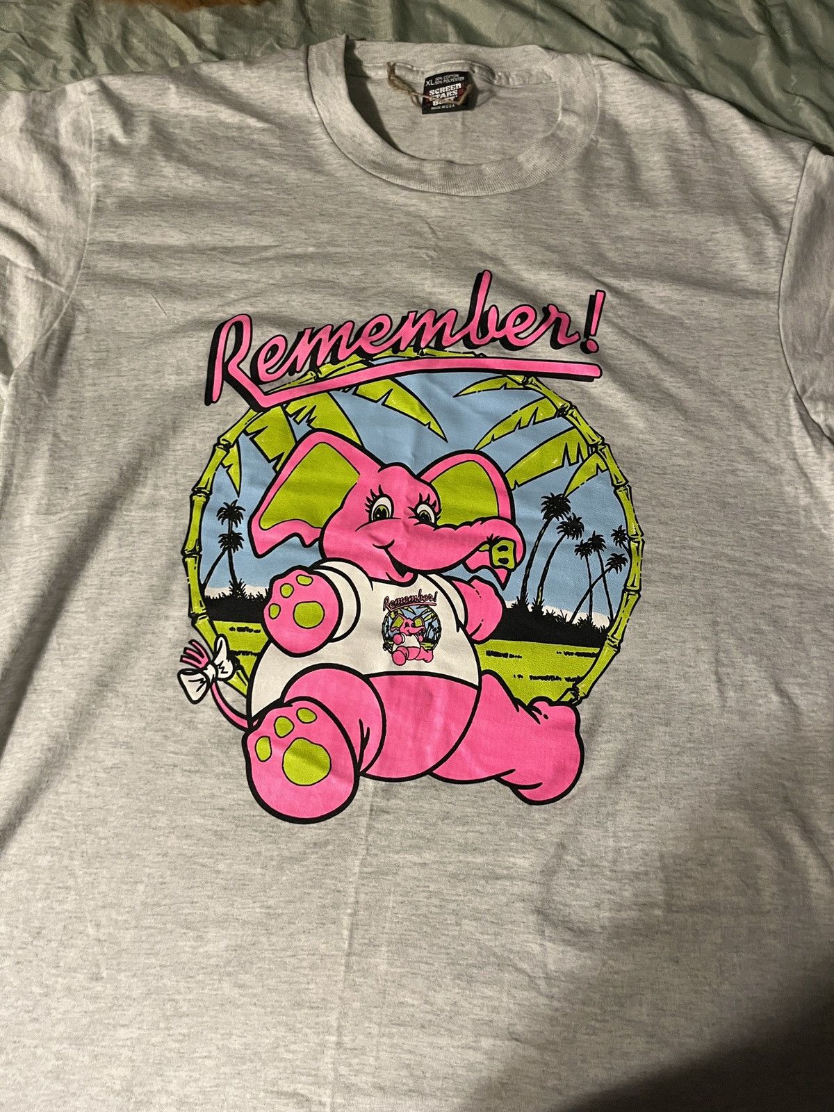 Vintage Vintage Alzheimer’s Awareness Remember Elephant Size US XL / EU 56 / 4 - 2 Thumbnail