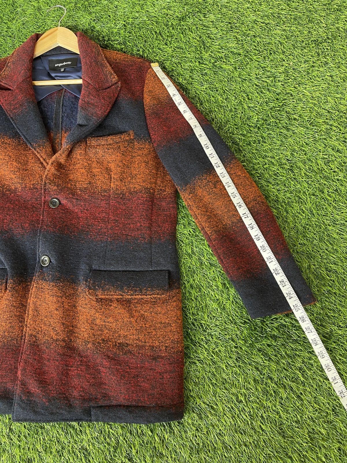Vintage Last Drop🔥Rare🔥Vintage Angeebros Wool Blazer Navajo Design Size US L / EU 52-54 / 3 - 14 Thumbnail