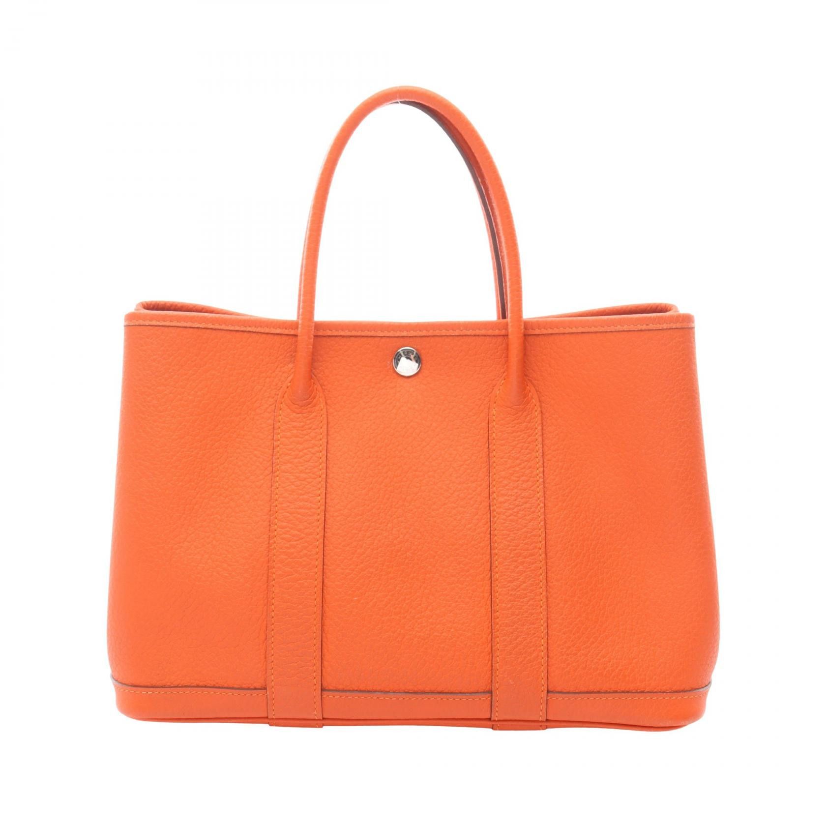 Hermes Hermes Hermes Garden Party TPM Vache Country Tote Bag Leather Tote Bag R DUTY FREE for USA Size ONE SIZE - 1 Thumbnail
