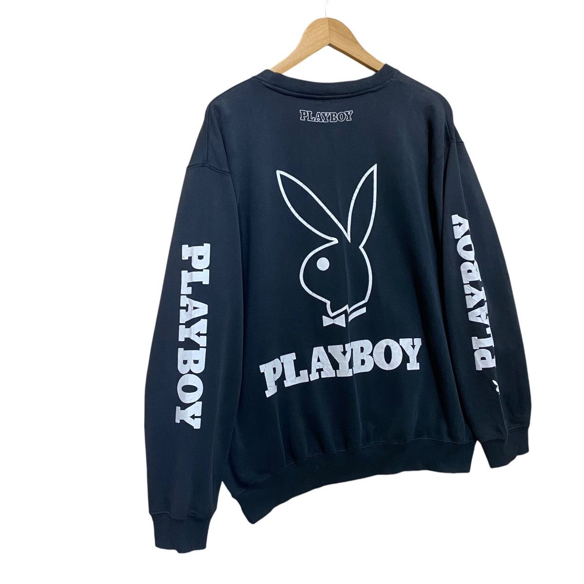 Playboy Vintage Playboy Big Logo Crewneck Sweatshirt Size US L / EU 52-54 / 3 - 2 Thumbnail