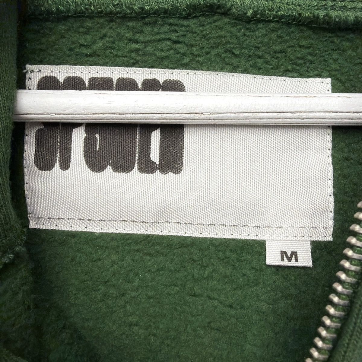 Sp5der Sp5der Worldwide GreenZip Up Studded Hoodie Size M Worn Once Size US M / EU 48-50 / 2 - 6 Thumbnail