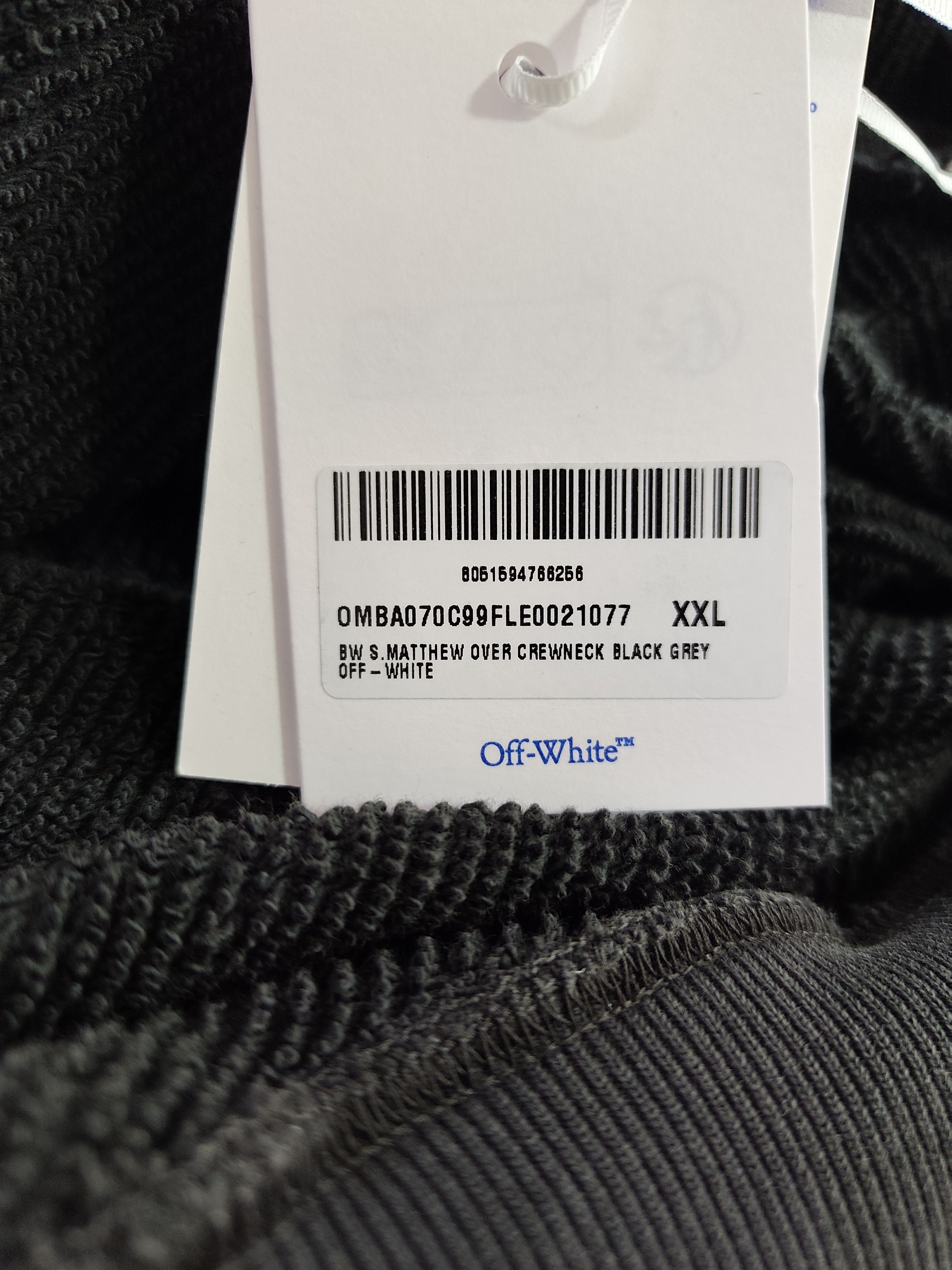Off-White Off-White S. Matthew Over Crewneck Size US XL / EU 56 / 4 - 10 Thumbnail