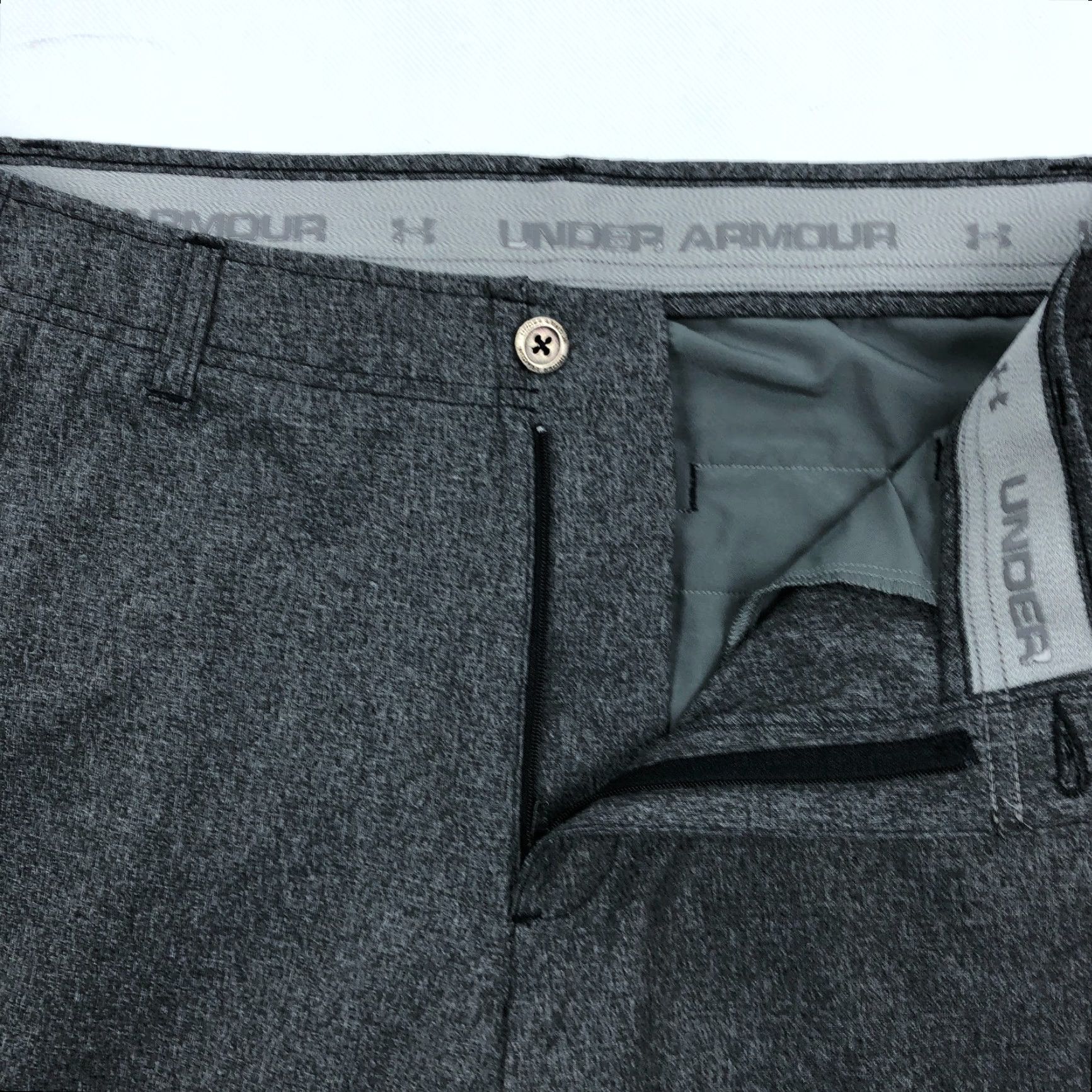 Under Armour Under Armour Pants Men 36x32 Gray Golf Performance Vented Tech Chino Size US 36 / EU 52 - 2 Thumbnail