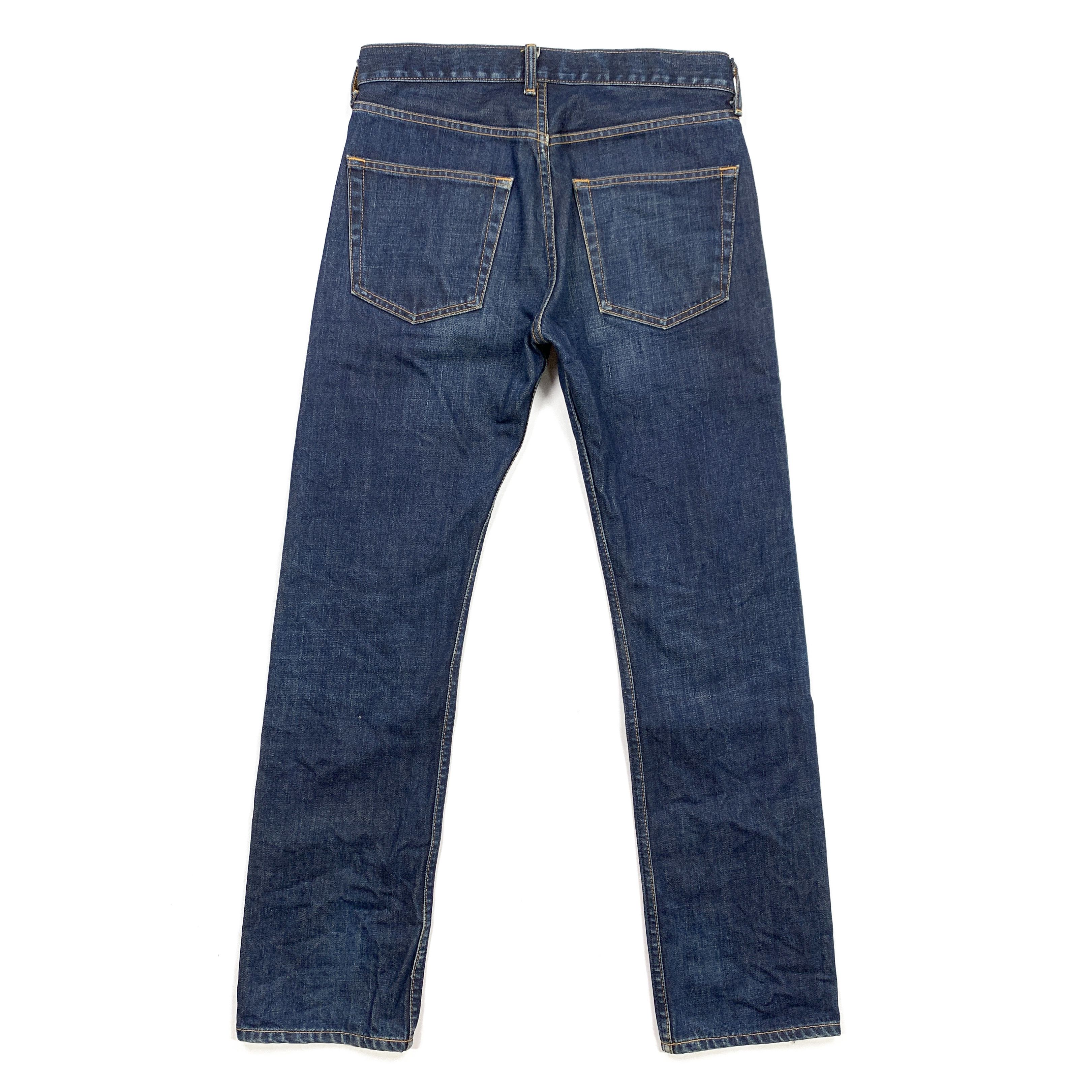 Comme des Garcons × Junya Watanabe 2002 Motorcycle Patch Denim Jeans Size US 31 - 5 Thumbnail