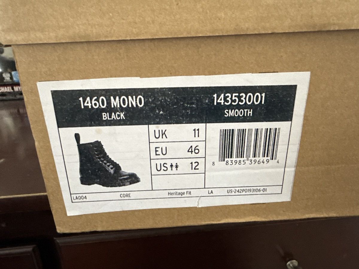 Dr. Martens Dr. Martens 1460 Mono Size US 12 / EU 45 - 7 Thumbnail