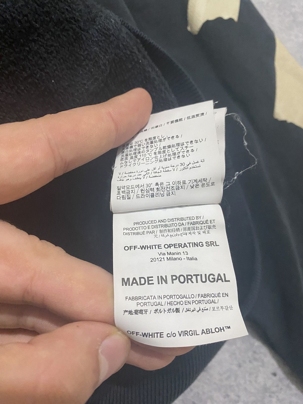 Off-White Off-White Gold Tape Arrow Hoodie Size XXS Size US XXS / EU 40 - 15 Thumbnail