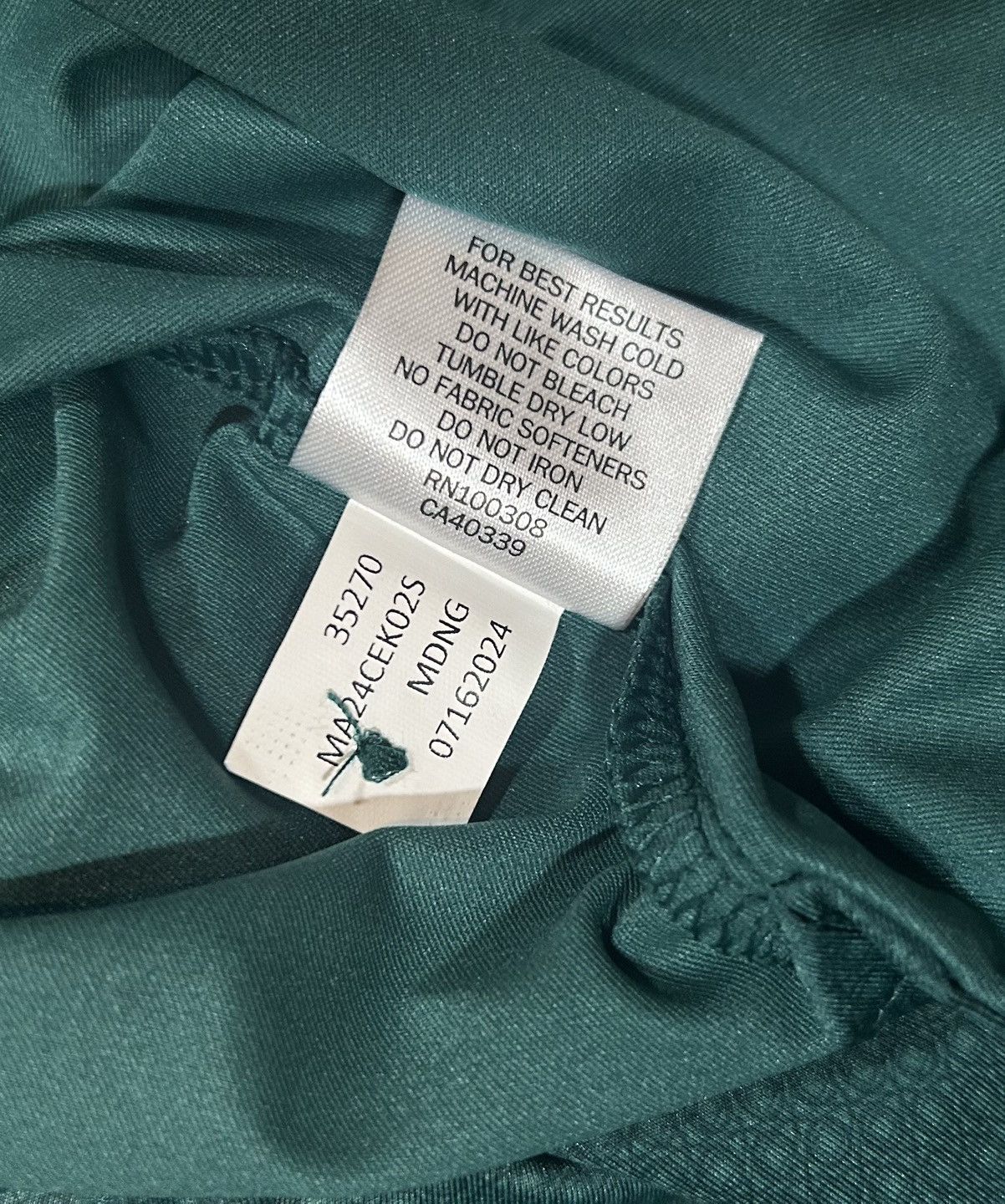 Peter Millar Peter Millar Midnight Green Tesseract Polo MA24CEK02S Size US XL / EU 56 / 4 - 5 Thumbnail