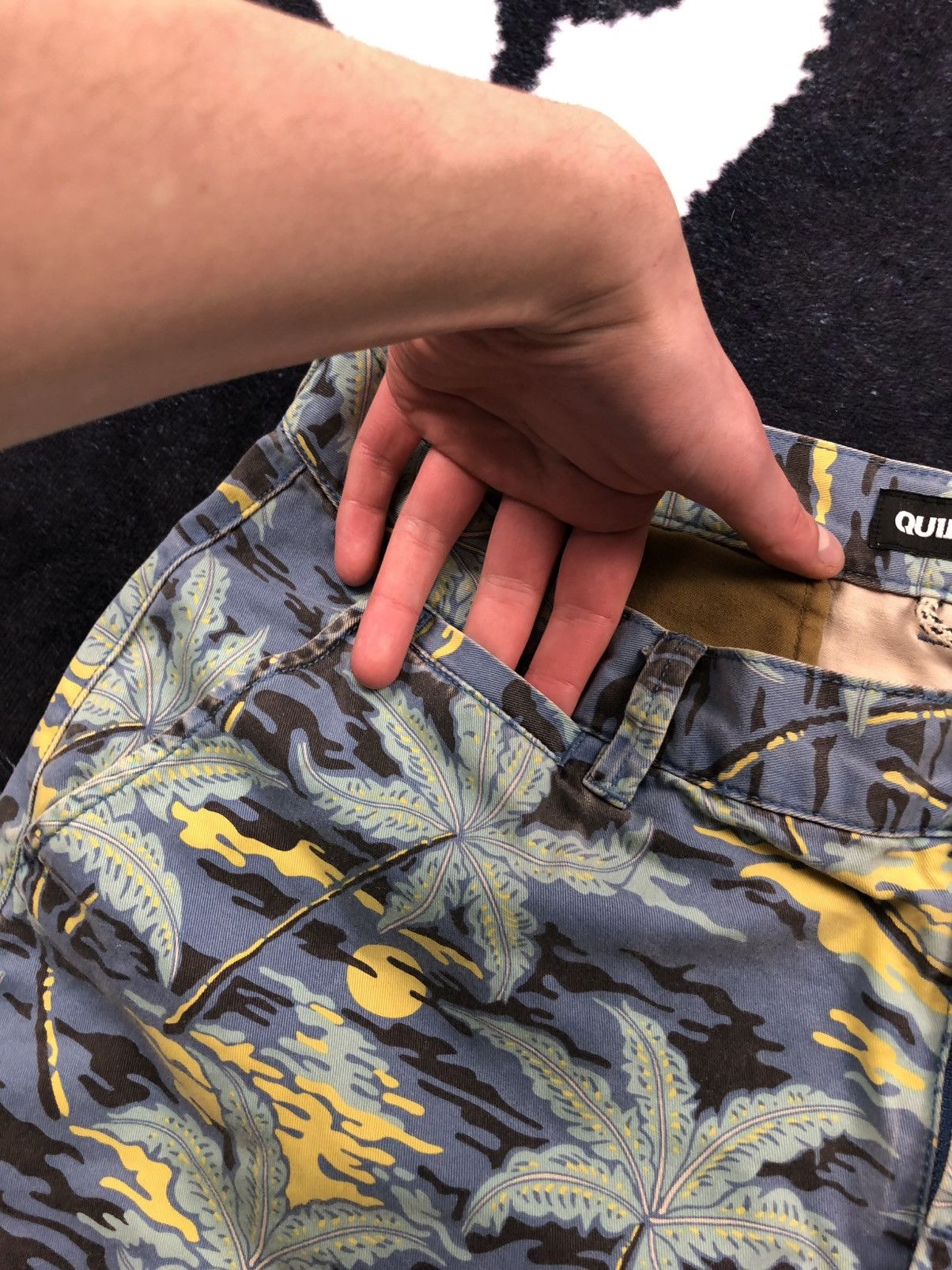 Quiksilver QUICKSILVER Vintage Serf Swimming Streetwear Shorts Hype Y2k Size US 34 / EU 50 - 13 Thumbnail
