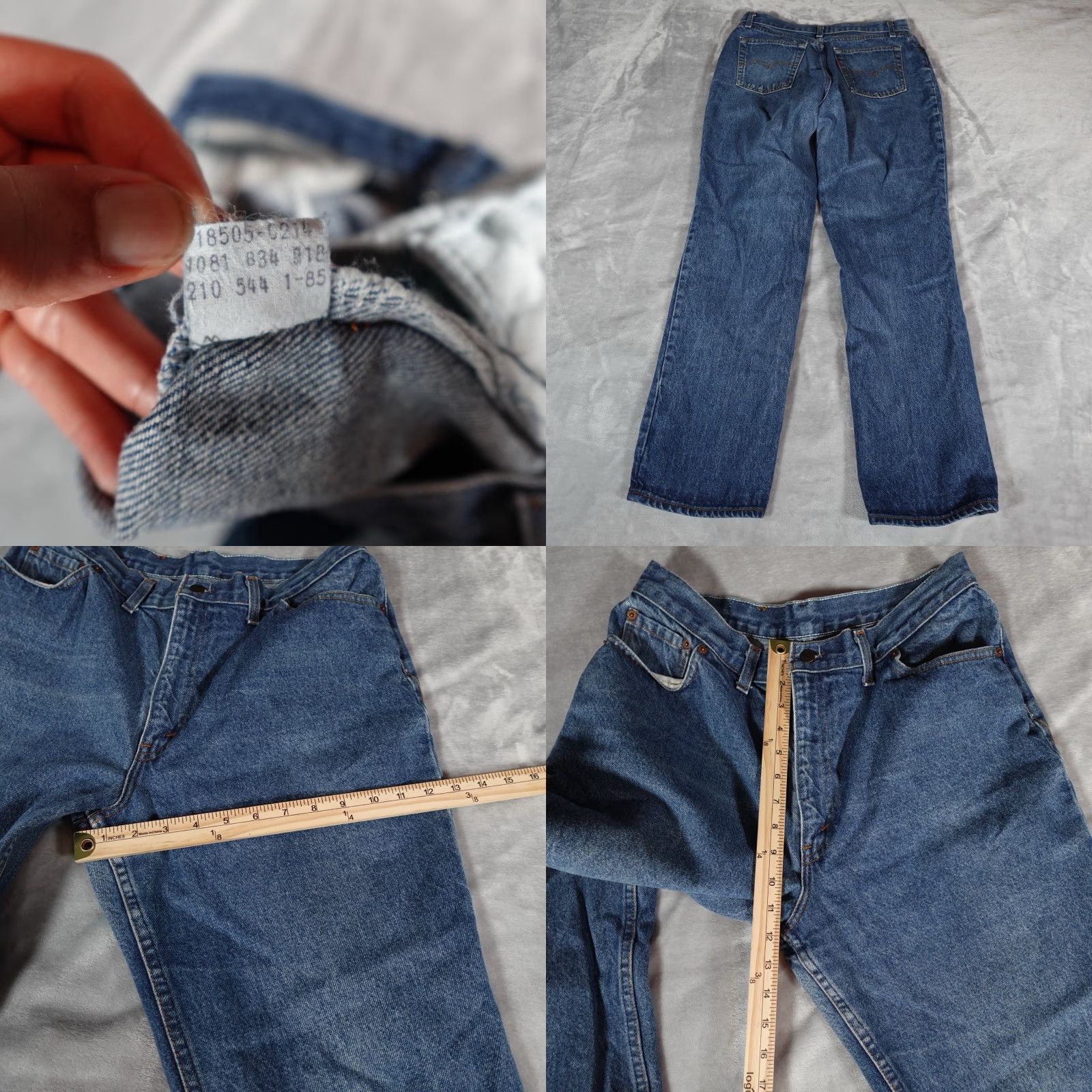 Levi's VINTAGE Levi's 505 Jeans Womens Plus Size 18 High Rise Straight Leg Denim 90s Fall Spring Summer Size 40" / US 18 - 8 Thumbnail