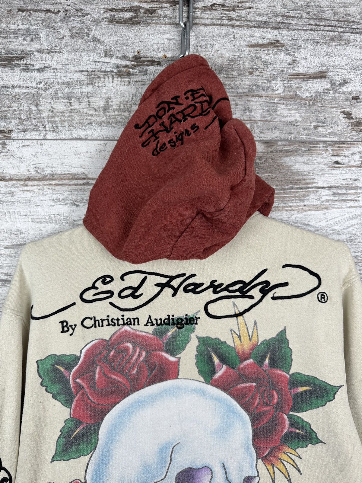 Christian Audigier Vintage Ed Hardy by Christian Audigier Zip Hoodie jacket Size US S / EU 44-46 / 1 - 13 Thumbnail