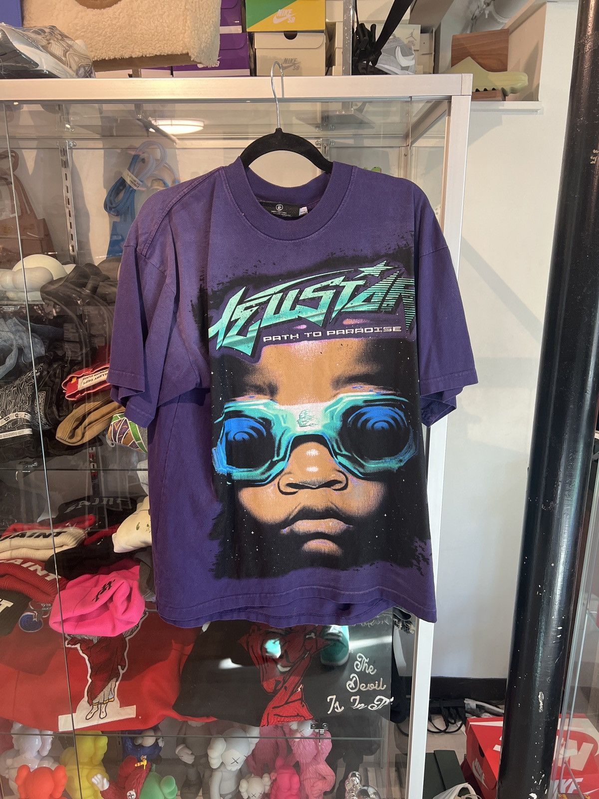 HELLSTAR Hellstar Goggles Shirt Purple Large Size US L / EU 52-54 / 3 - 1 Thumbnail