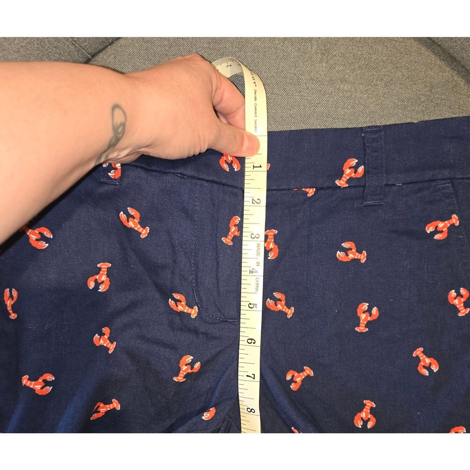 J.Crew J.Crew Factory Lobster shorts sz 0 Size 25" / US 0 / IT 36 - 7 Thumbnail