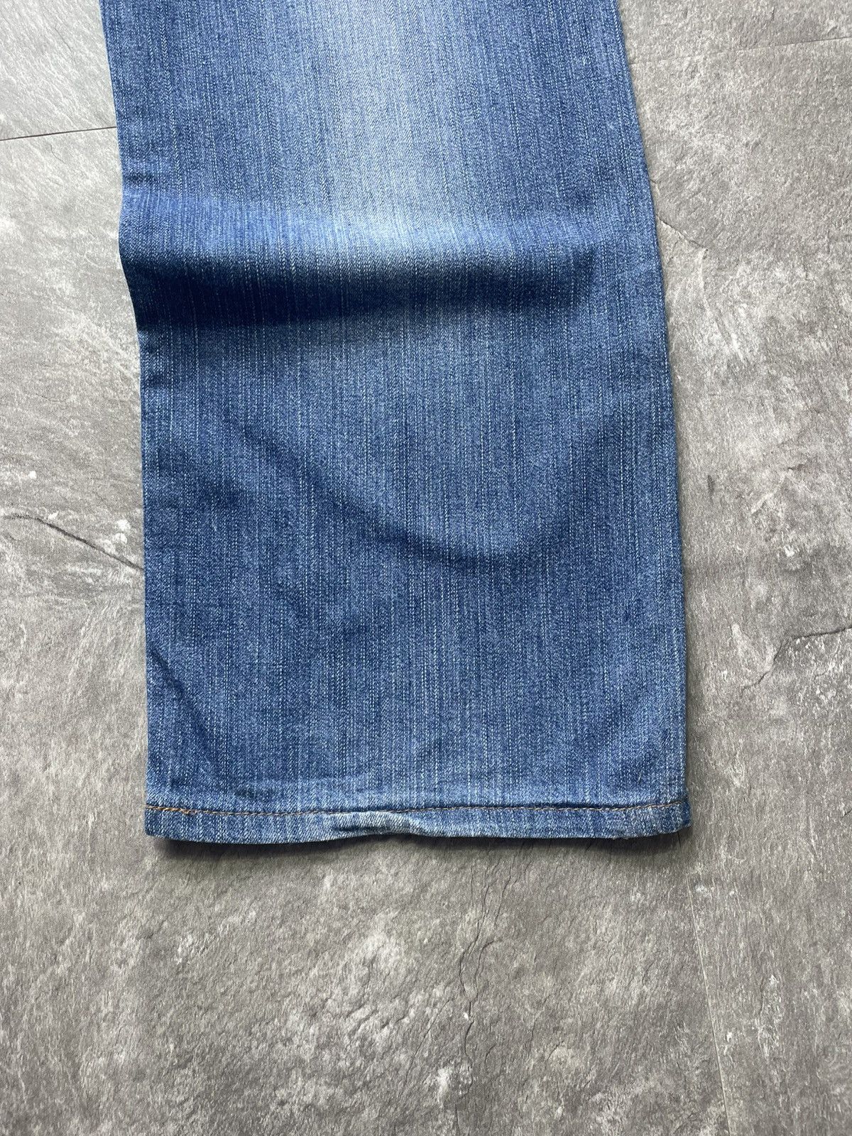 Stone Island Vintage Stone Island Denim Jeans Baggy 90s Y2K Patch Logo Size US 34 / EU 50 - 6 Thumbnail