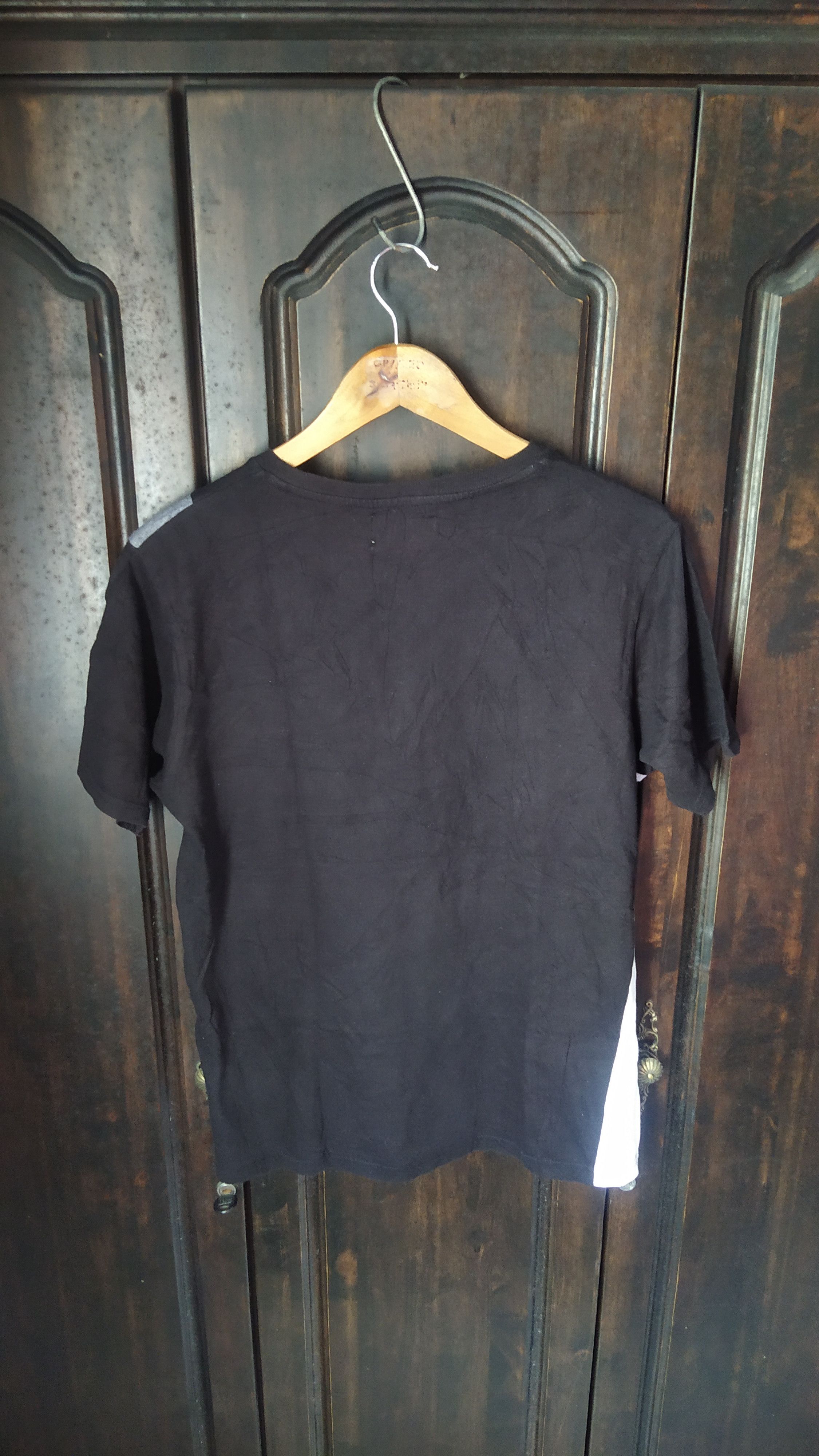 Japanese Brand Back Number Japan Geometric Colorblock T-Shirt Size US L / EU 52-54 / 3 - 2 Thumbnail