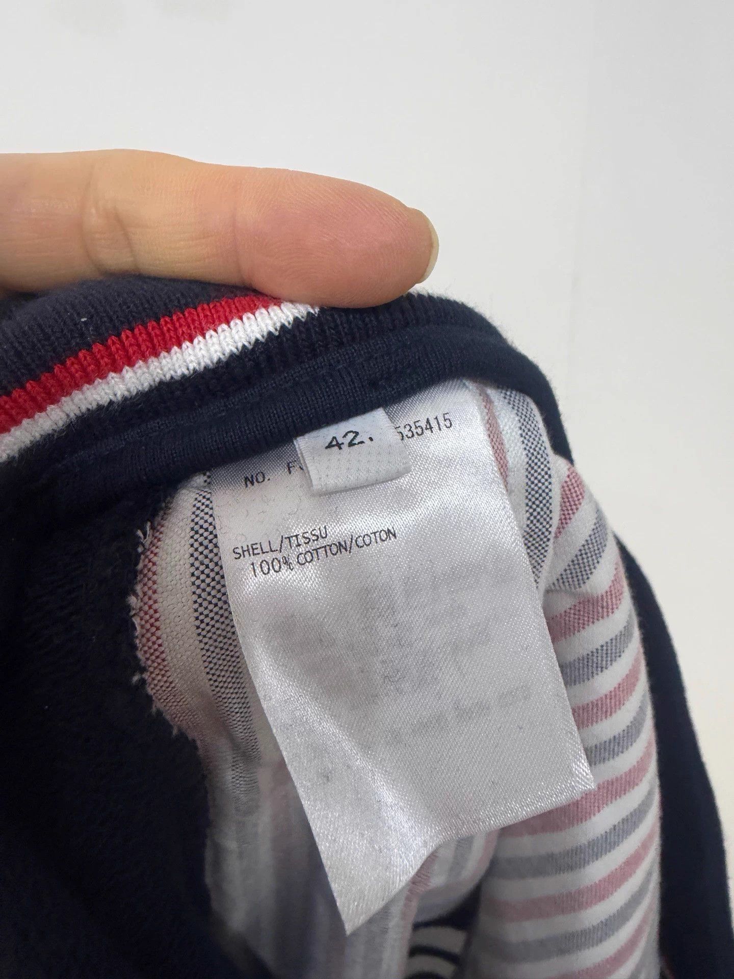 Thom Browne Thom Browne Classic Blue Track Pants 99 New 40 Size 28" / US 6 / IT 42 - 6 Thumbnail