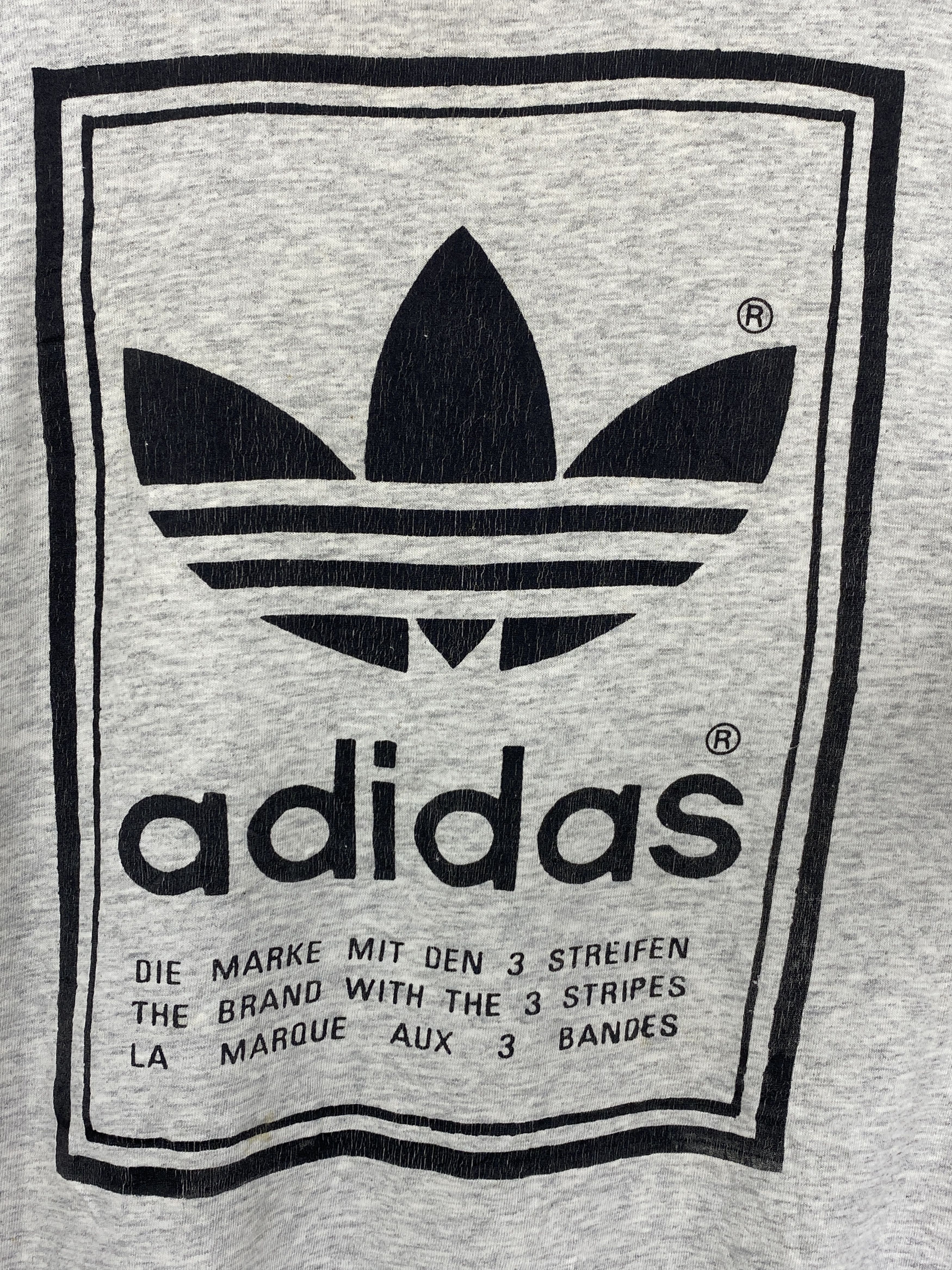Adidas × Vintage Vintage 90s Adidas Big Logo Short Sleeve T Shirt TA0558 Size US S / EU 44-46 / 1 - 12 Thumbnail