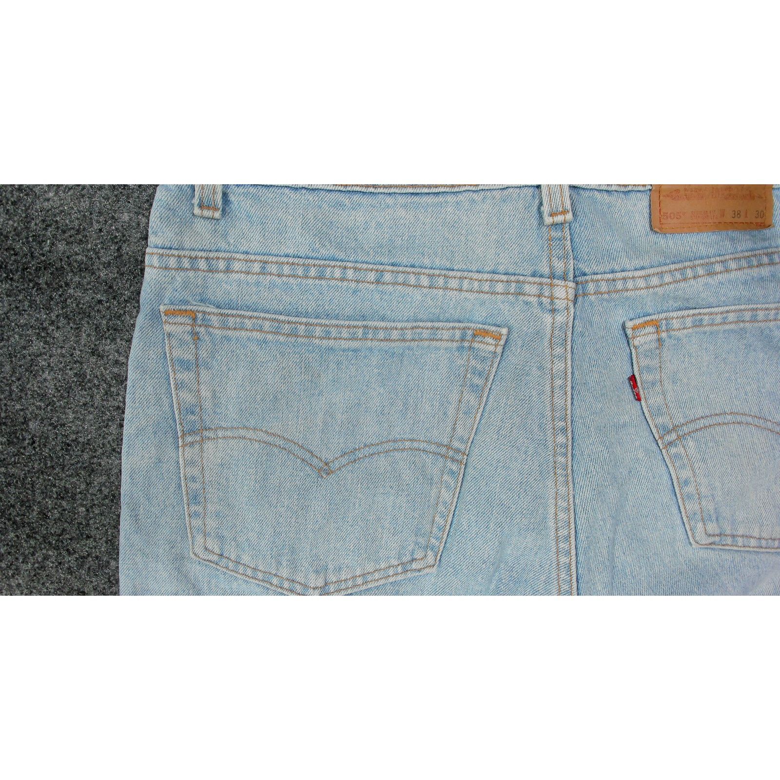 Levi's Vintage 90s Levi's 505 Light Stonewash Faded Baggy Fit USA Size 38" / US 16 / IT 52 - 11 Thumbnail