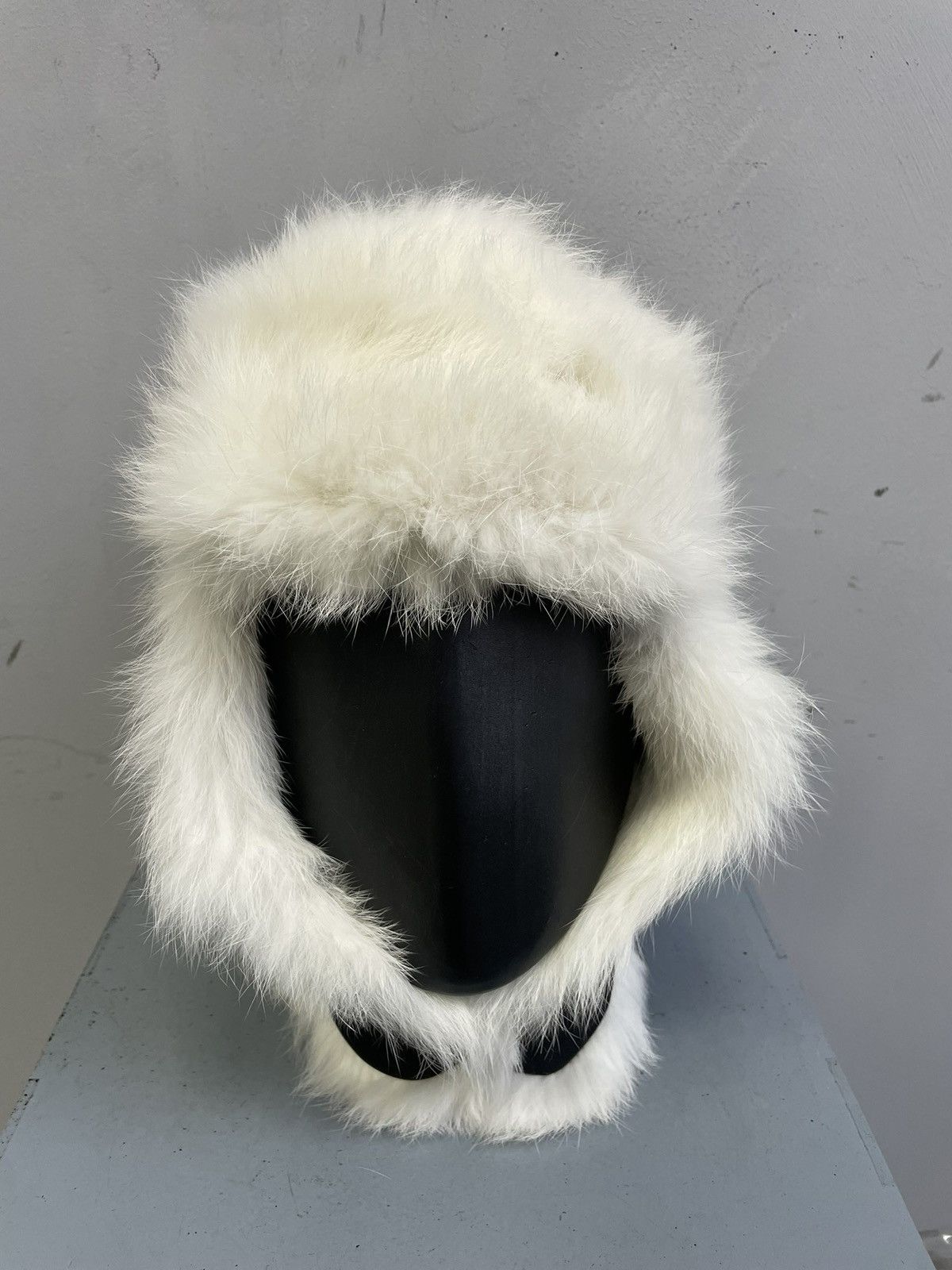 Hysteric Glamour Rare real fur fuzzy ushanka panama hat avant garde y2k Size ONE SIZE - 6 Thumbnail