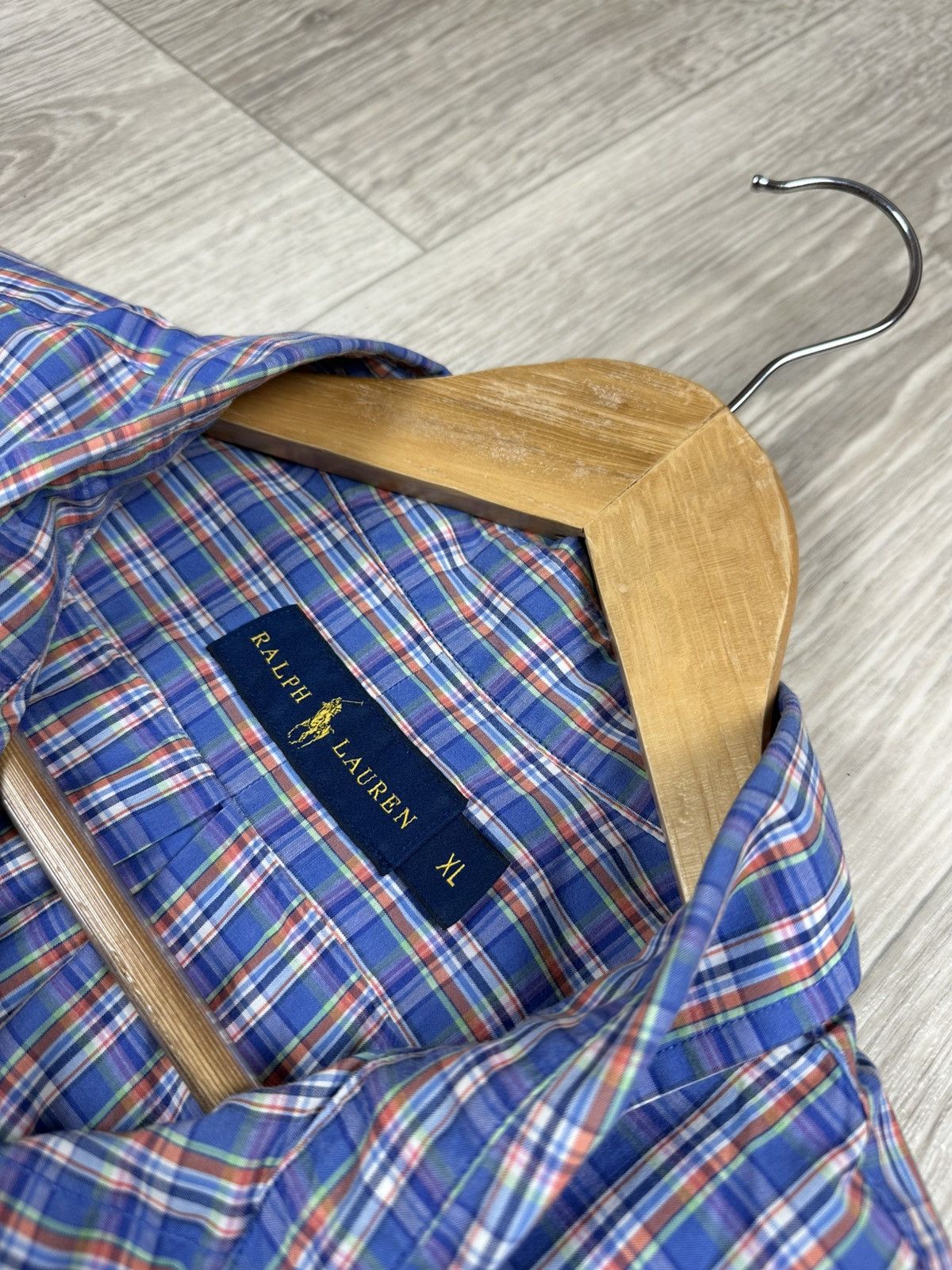 Polo Ralph Lauren Vintage Polo Ralph Lauren Checkered Shirt Button Ups Size XL Size US XL / EU 56 / 4 - 6 Thumbnail