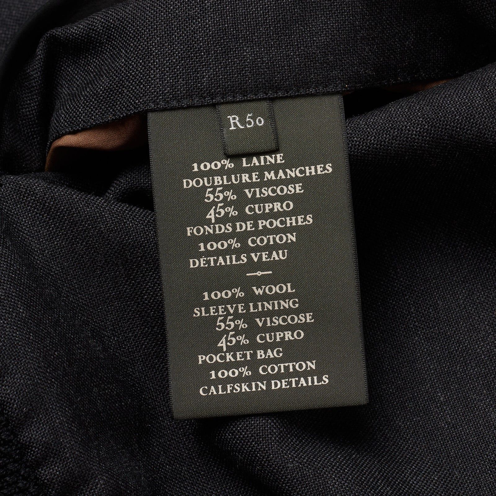 Berluti BERLUTI Paris Charcoal Gray Wool Unlined Blouson Jacket Size US M / EU 48-50 / 2 - 7 Thumbnail