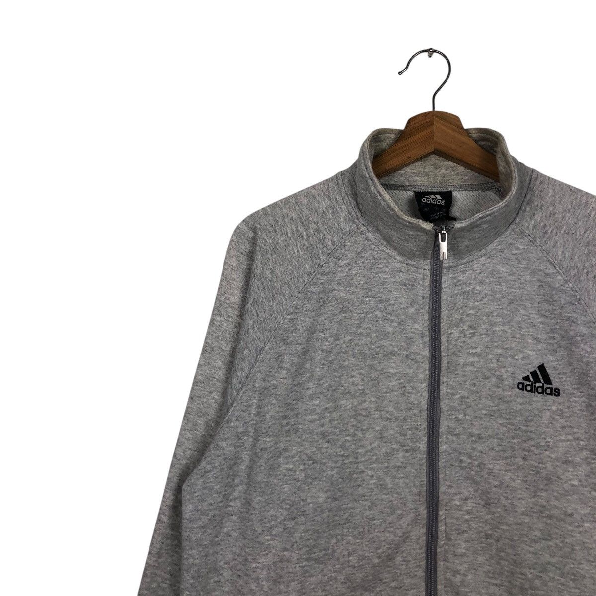 Adidas 📌Vintage Zipper Jacket Adidas Big Logo Size US L / EU 52-54 / 3 - 8 Thumbnail