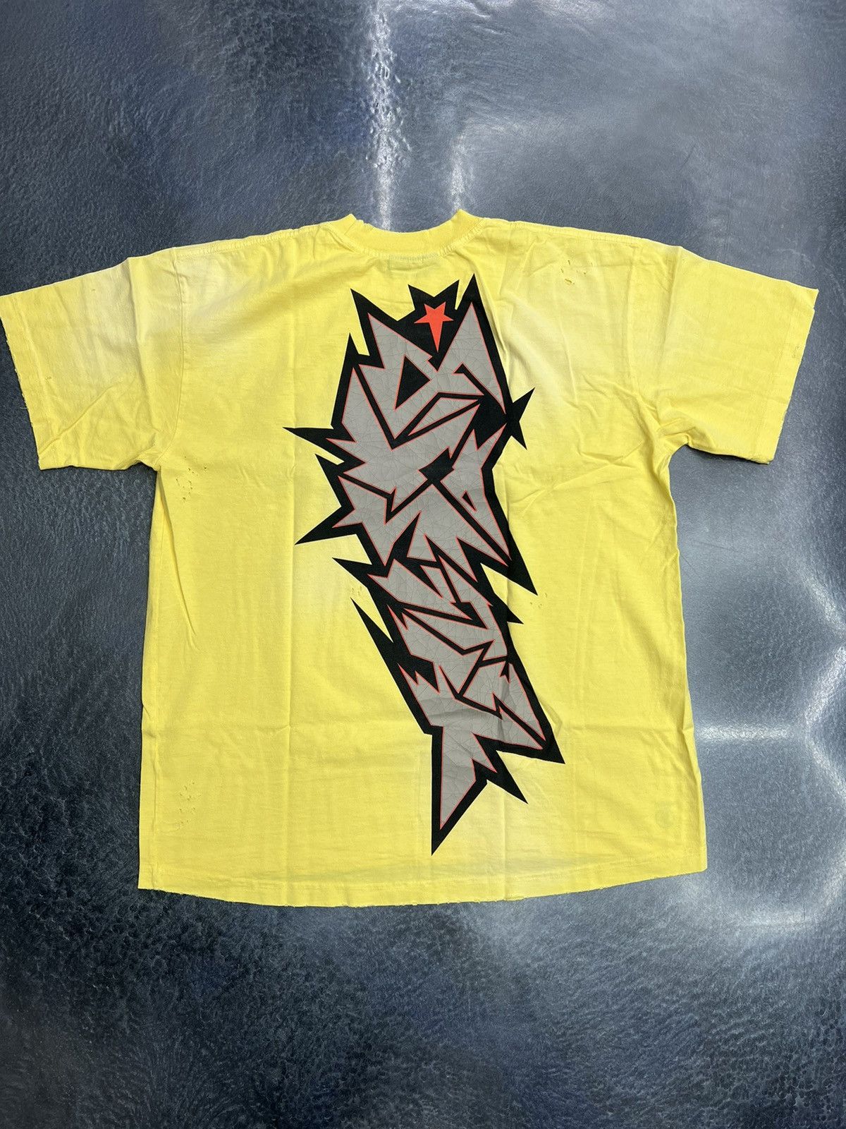 HELLSTAR Hellstar Cracked Print T-Shirt Size US XL / EU 56 / 4 - 6 Thumbnail