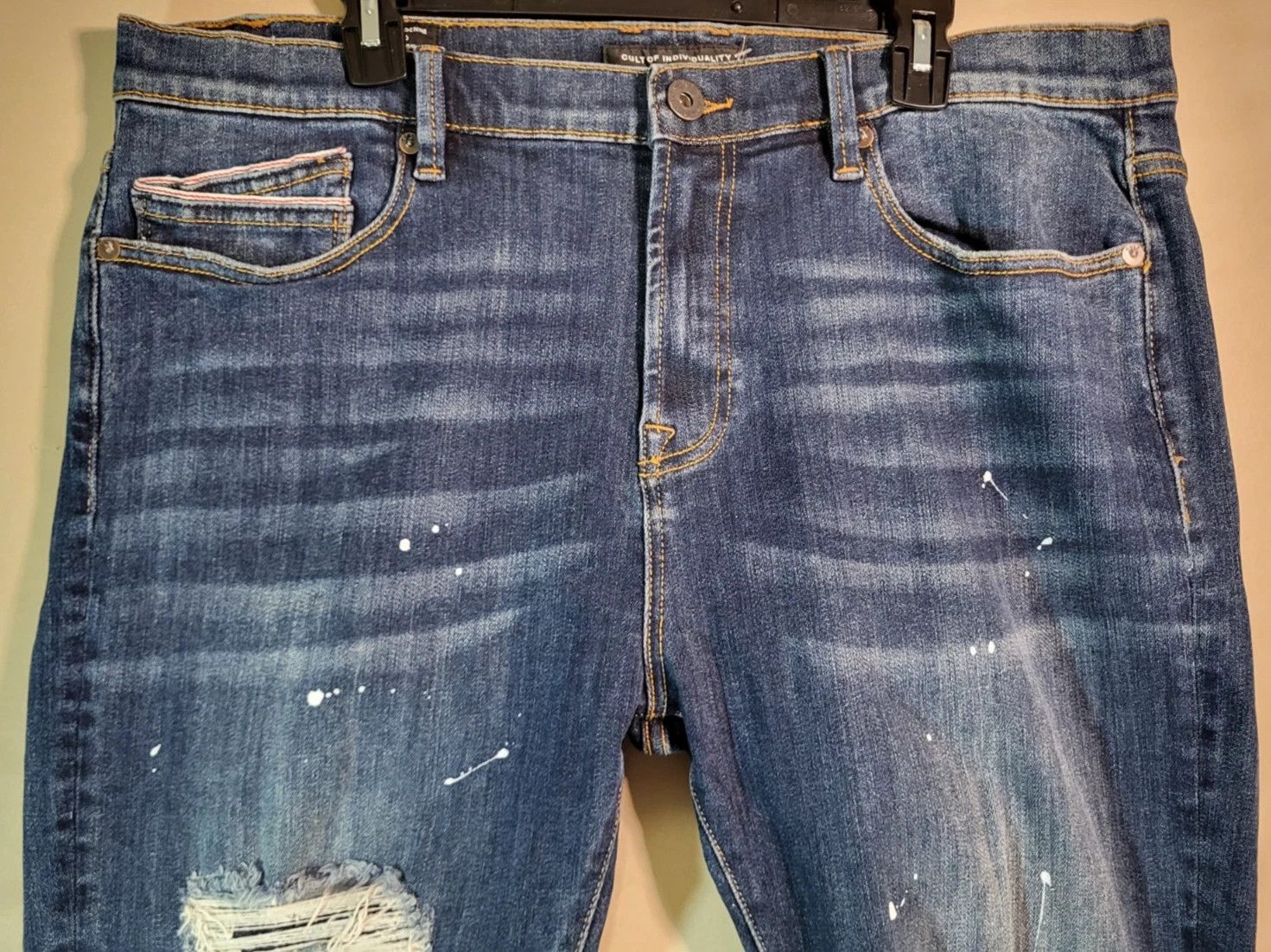 Cult Of Individuality Cult Of Individuality Punk Supper Skinny Jeans Size US 40 / EU 56 - 9 Thumbnail
