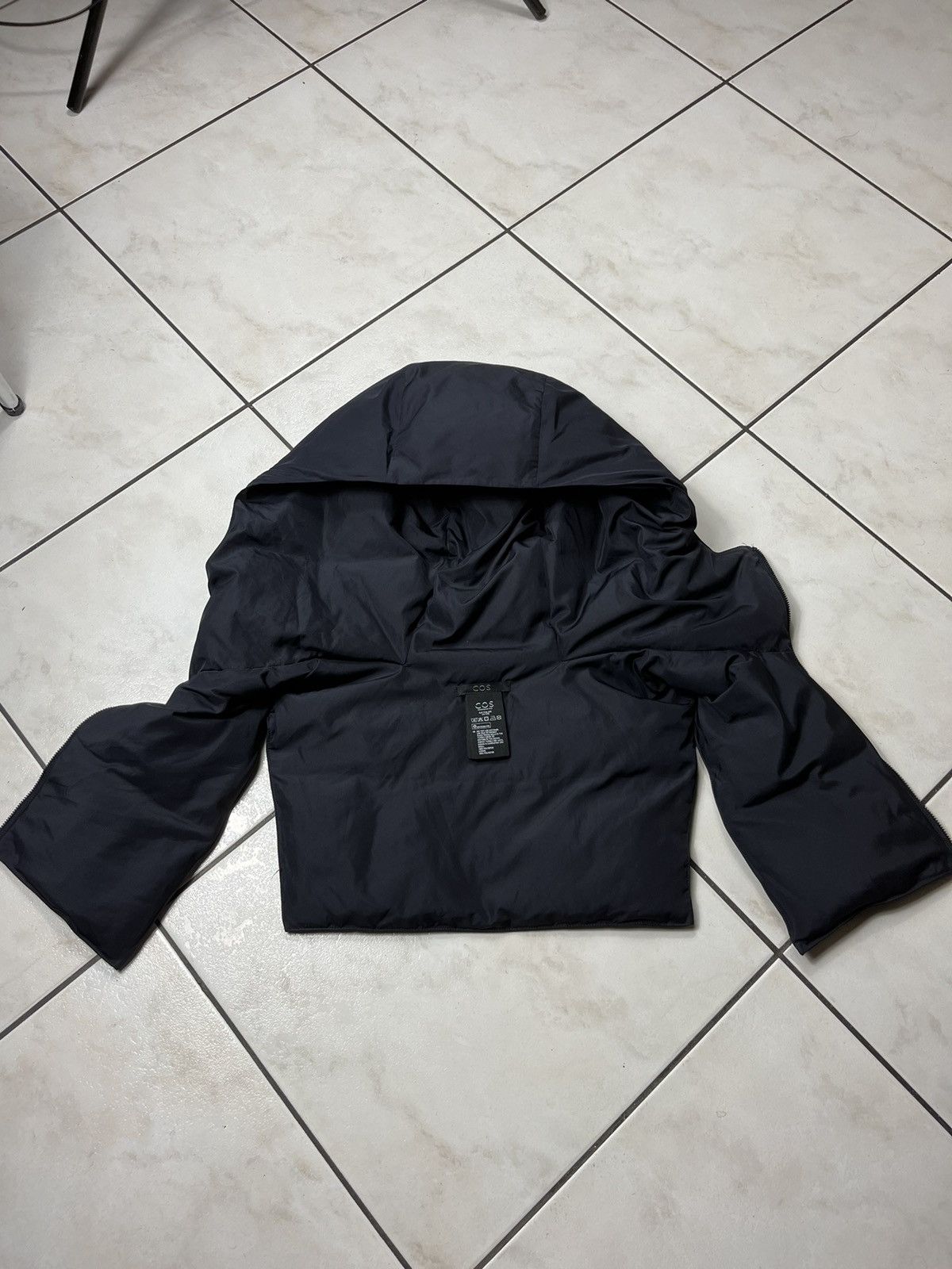 Cos × Vintage Cos puffer hood accessory collar scarf zip archive Size ONE SIZE - 8 Thumbnail
