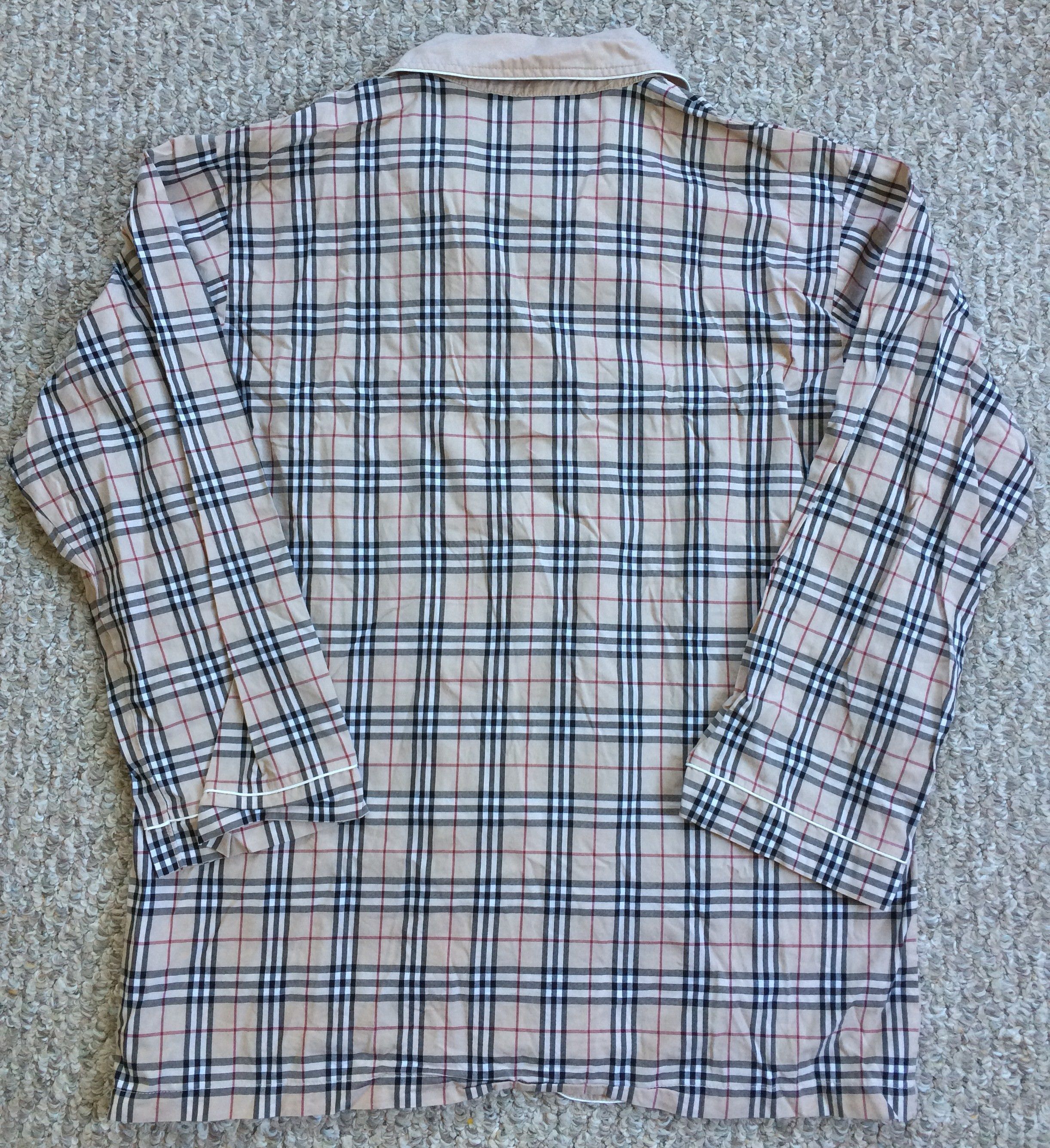 Burberry Burberry Nova Check Plaid Button Up Shirt Size L / US 10 / IT 46 - 4 Thumbnail