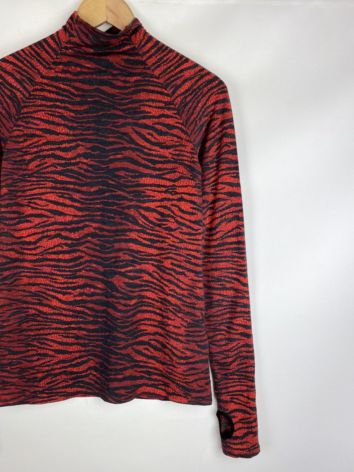 Kenzo Kenzo x H&M animal pattern high neck wool tunic blouse Size M / US 6-8 / IT 42-44 - 3 Thumbnail