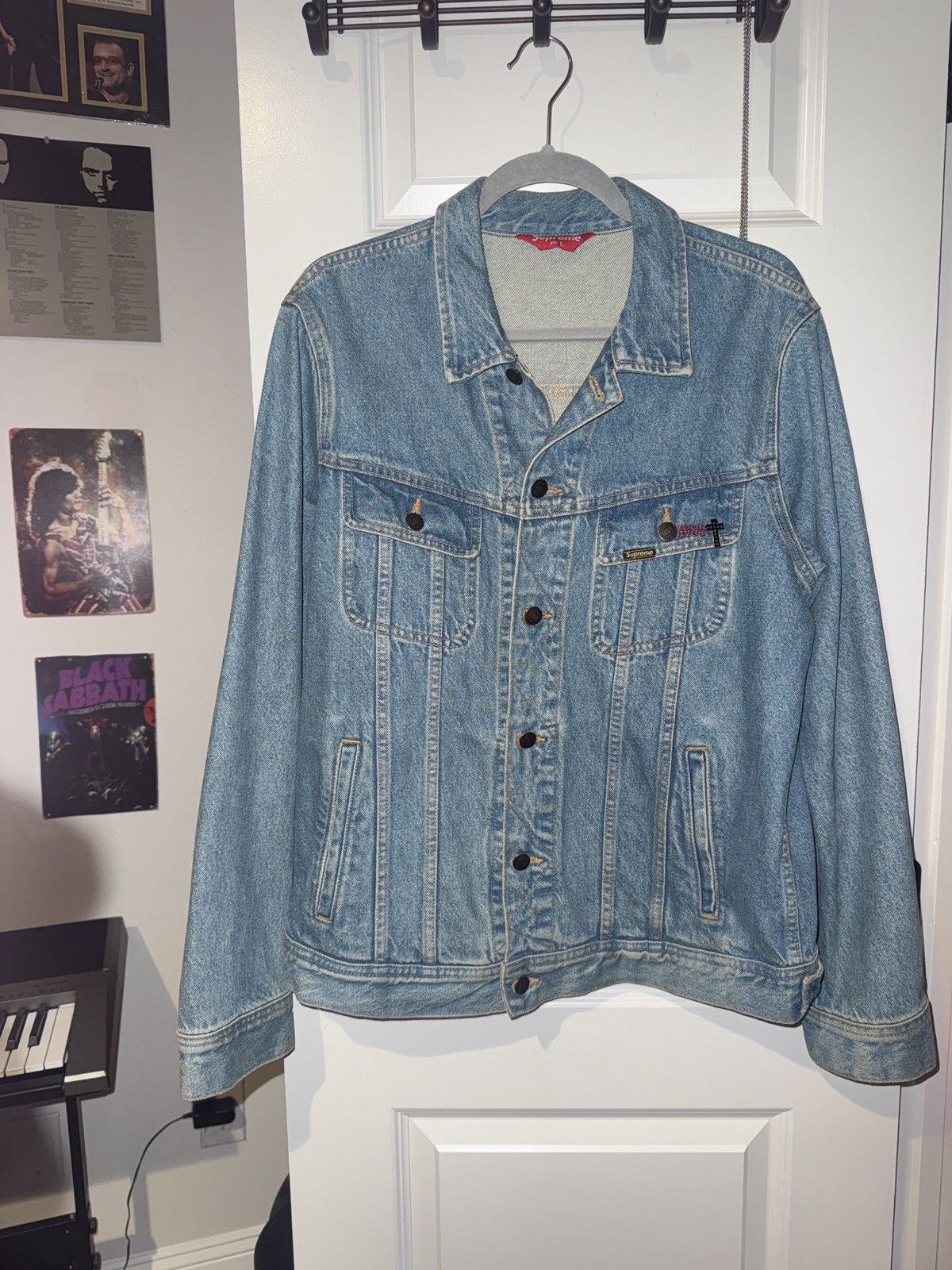 Supreme x Black Sabbath denim jacket
