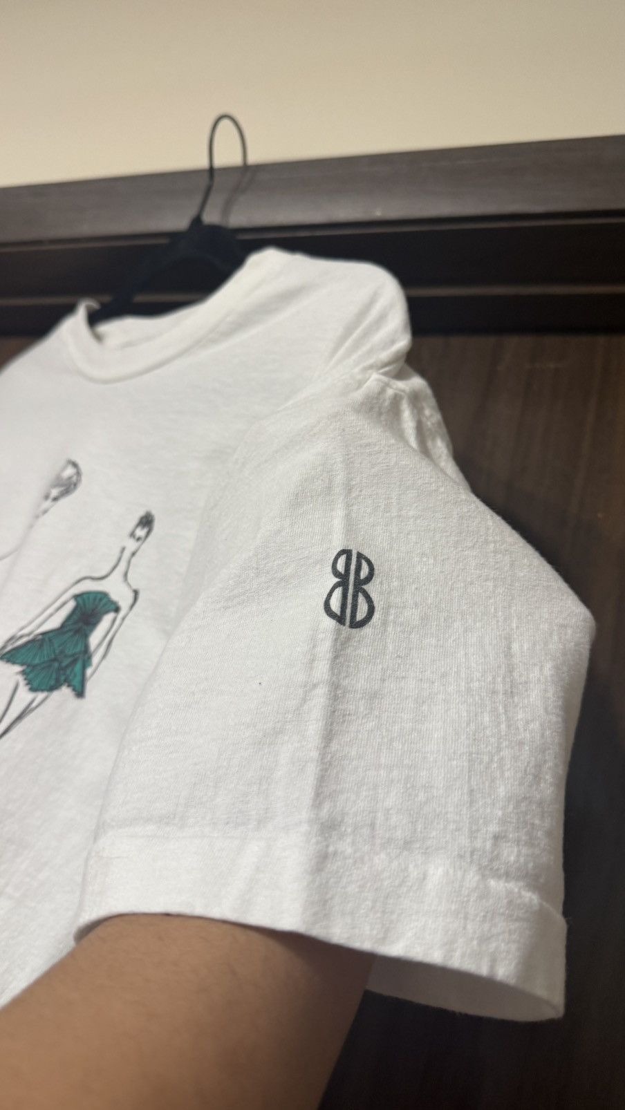 Bill Blass Vintage 90’s Bill Blass Sport Fashion Sketch Art Tee Size US XL / EU 56 / 4 - 3 Thumbnail