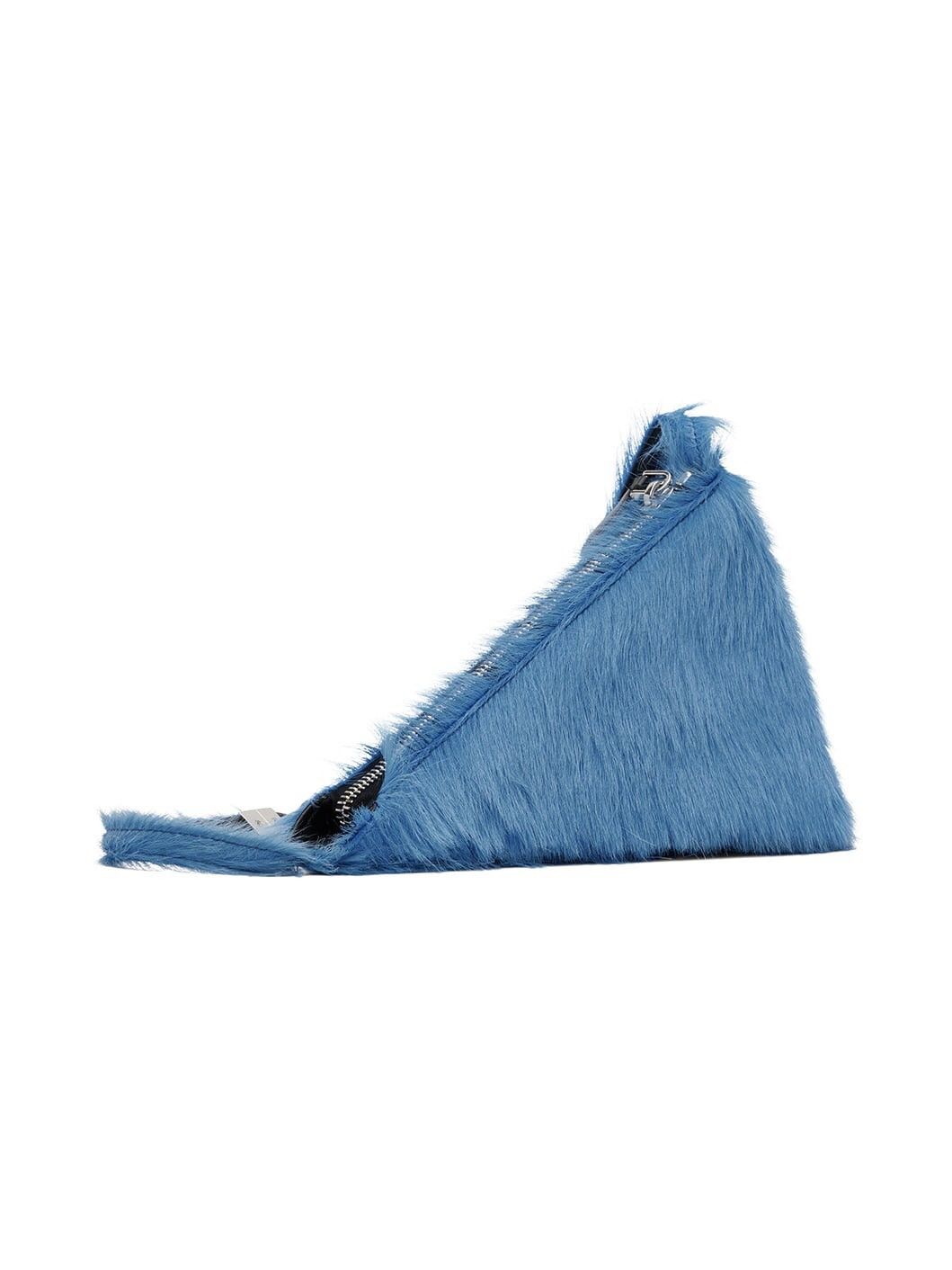 Marni Marni pony hair Prisma blue Triangular crossbody Size ONE SIZE - 4 Thumbnail