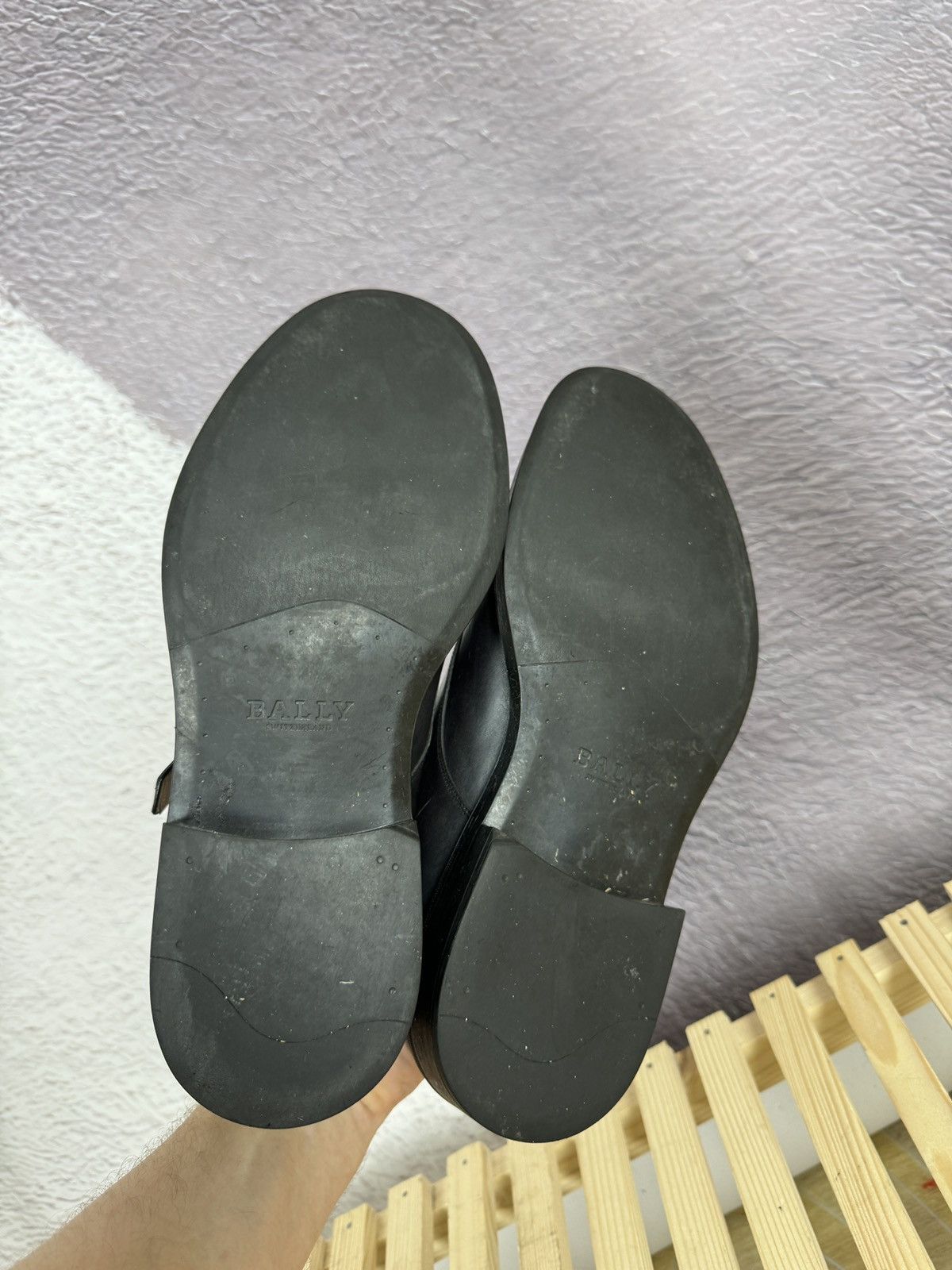 Bally Bally Switzerland double monk leather casual formal shoes Size US 9 / EU 42 - 18 Thumbnail