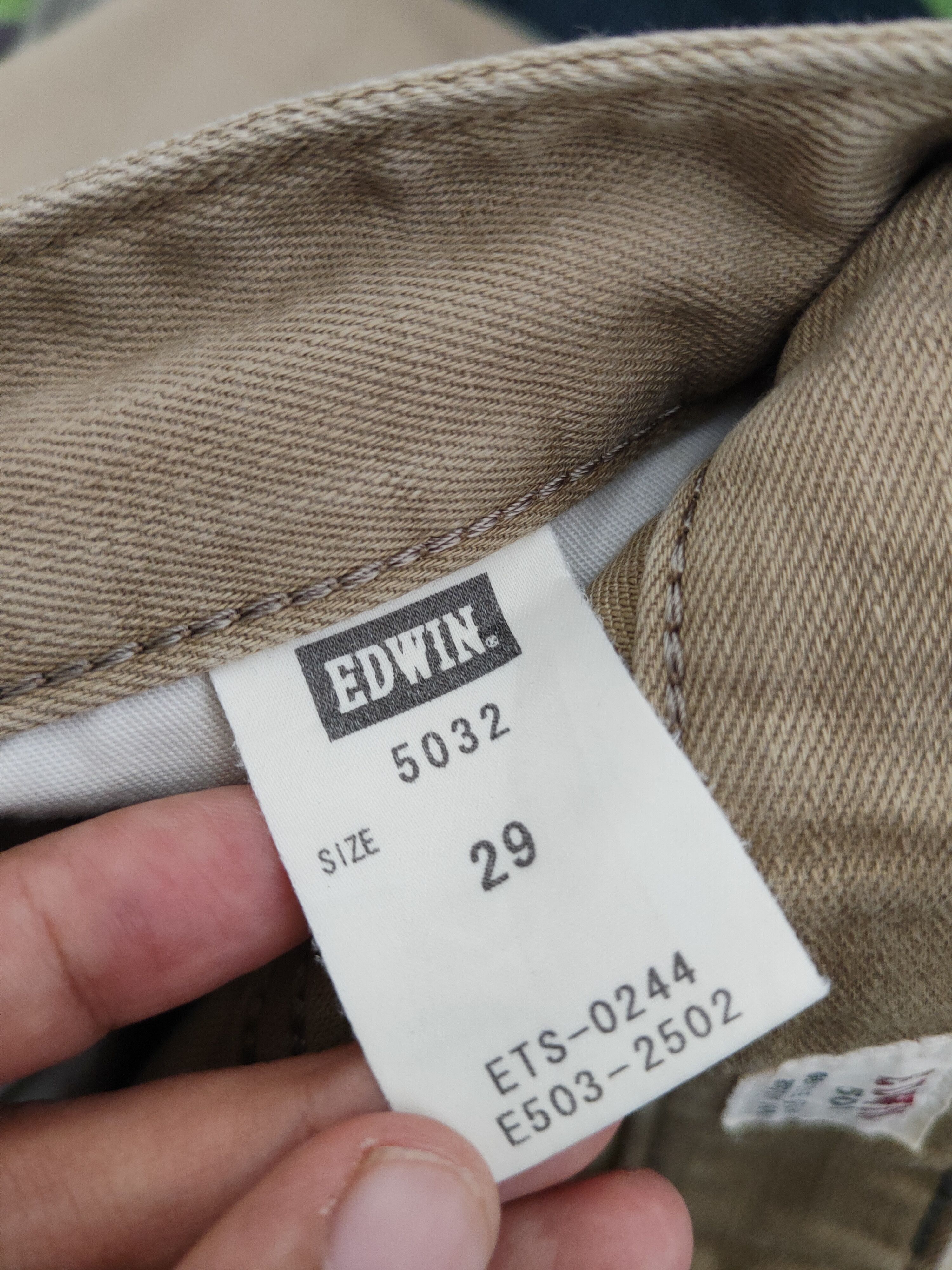 Edwin Edwin 503 Brown Multipocket Casual Pants #W1850 Size US 30 / EU 46 - 16 Thumbnail