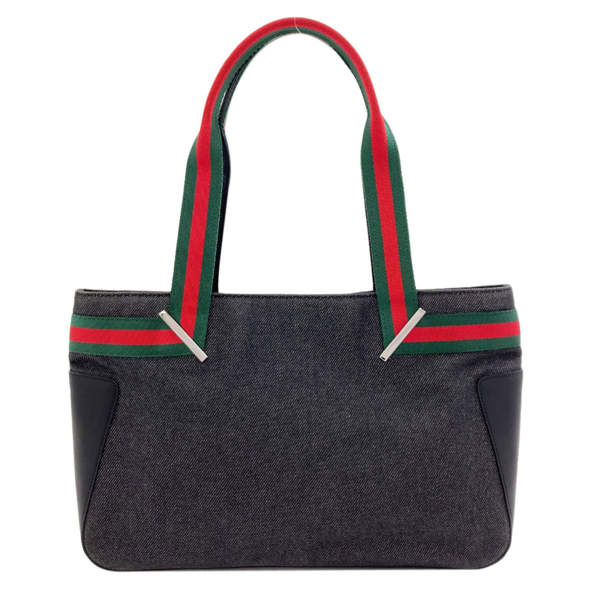 Gucci Gucci 73983 Sherry Line Handbag Canvas Women's GUCCI Size ONE SIZE - 1 Thumbnail