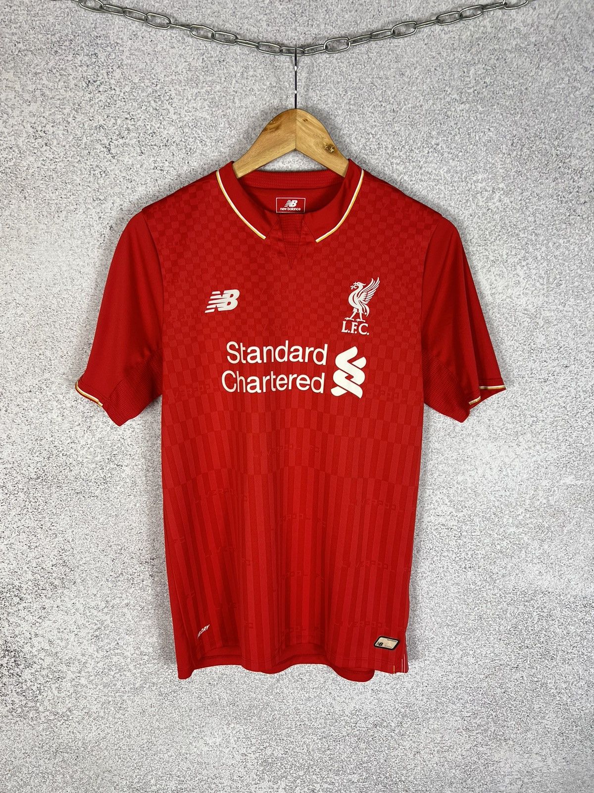 Other FC Liverpool 2015 2016 Home New Balance Soccer Jersey Shirt Size US S / EU 44-46 / 1 - 1 Thumbnail