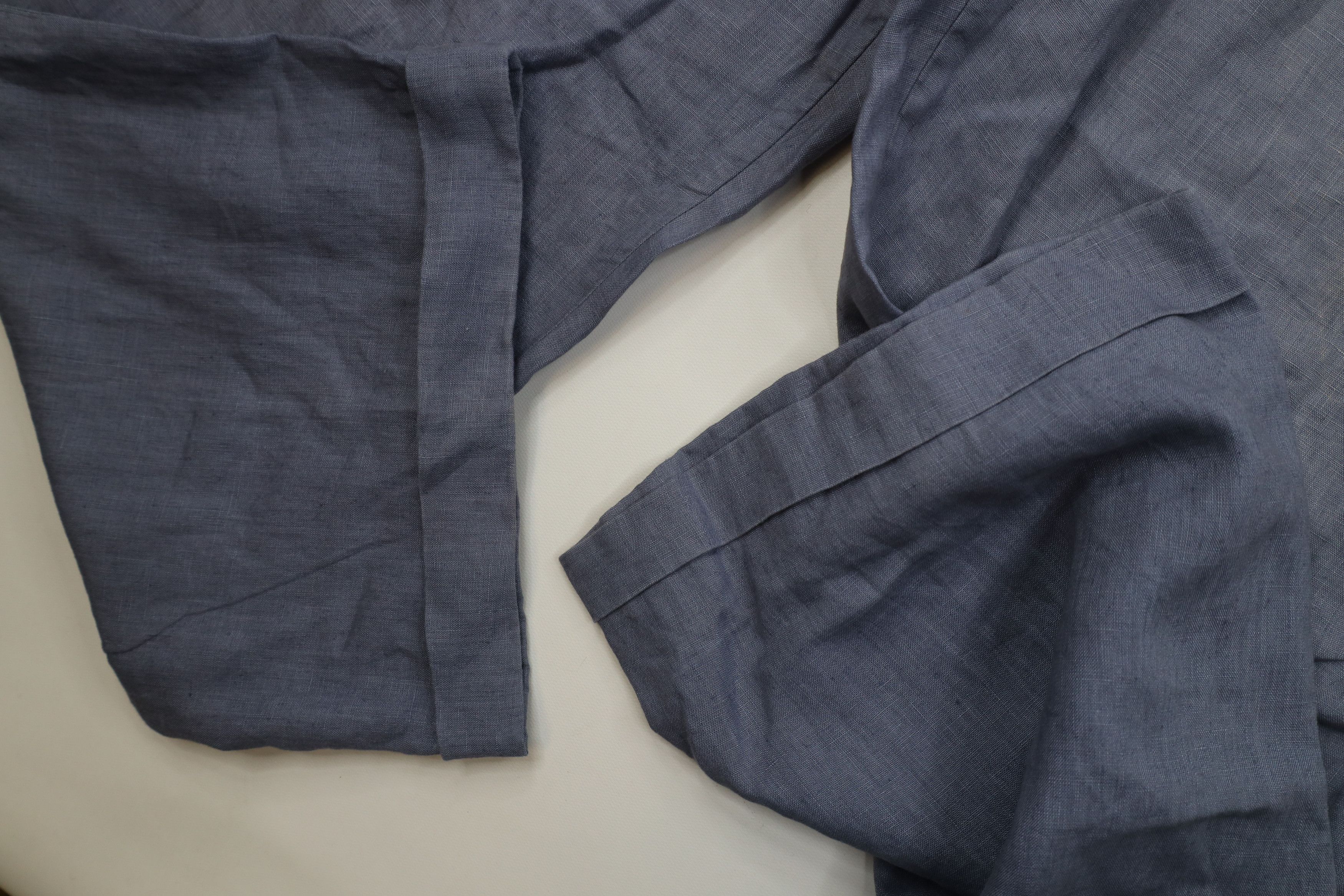 Vintage Vintage 90s Streetwear Linen Baggy Wide Leg Chino Pants Size US 36 / EU 52 - 8 Thumbnail