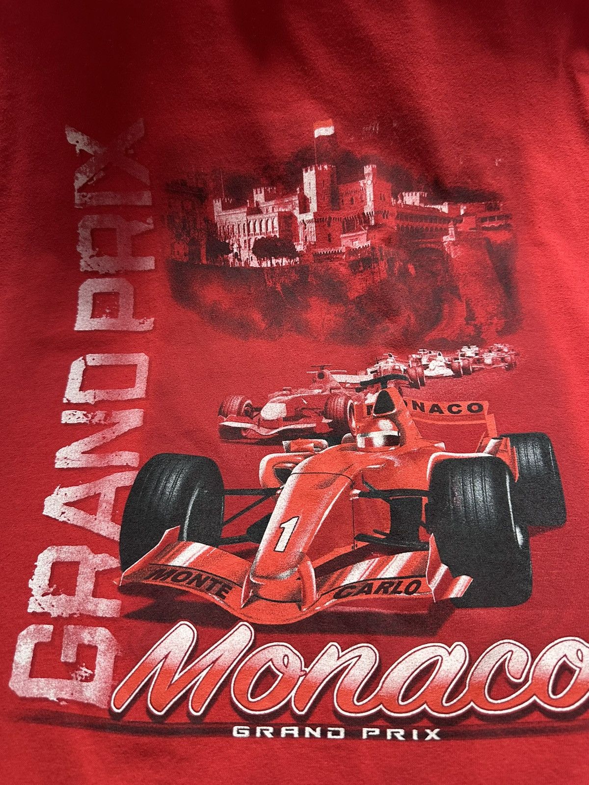 Vintage Vintage Racing tee Monaco size L cars logo Size US L / EU 52-54 / 3 - 5 Thumbnail