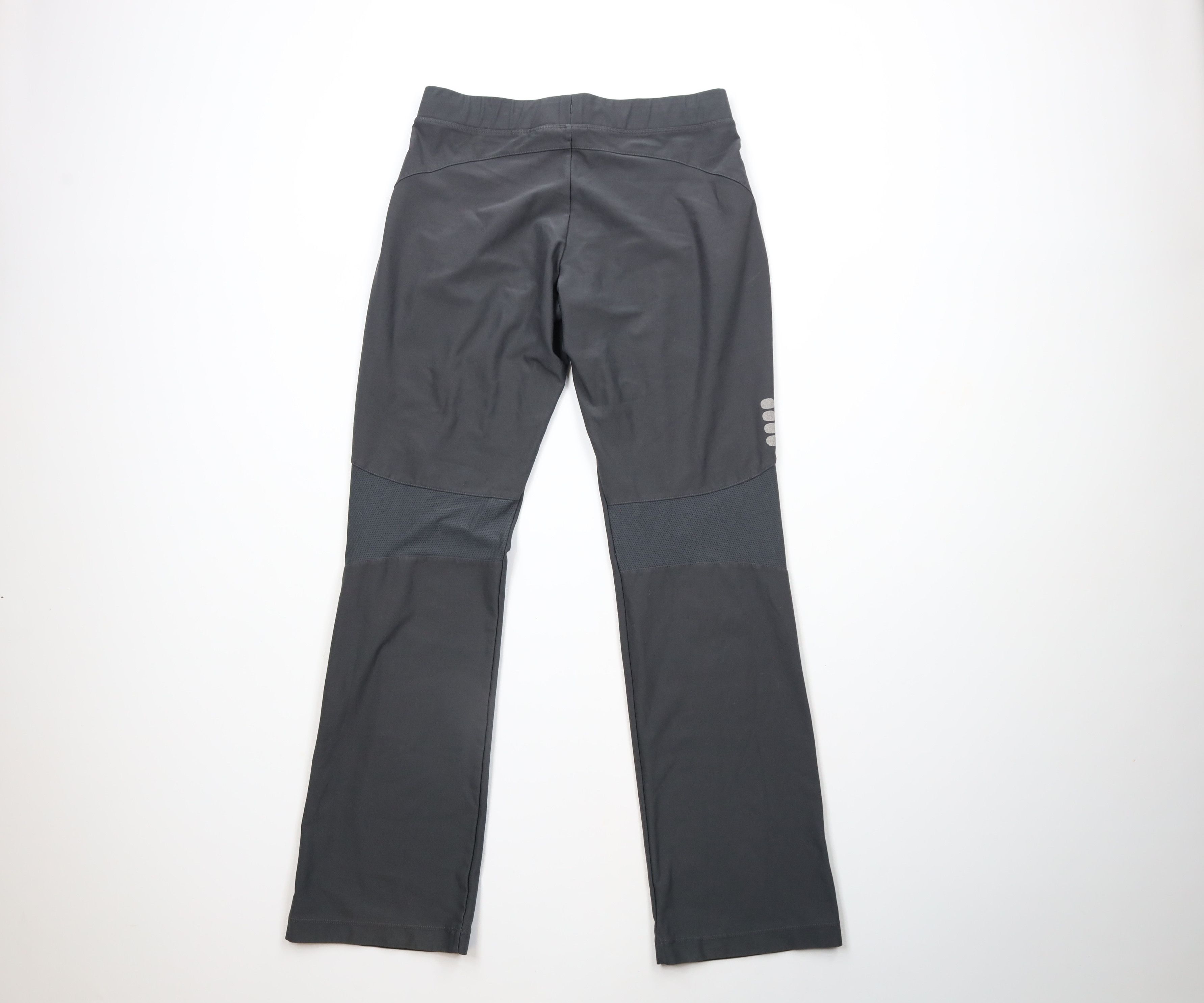 Nike × Vintage Vintage Nike Travis Scott Mini Swoosh Flared Pants Gray Size 29" - 9 Thumbnail