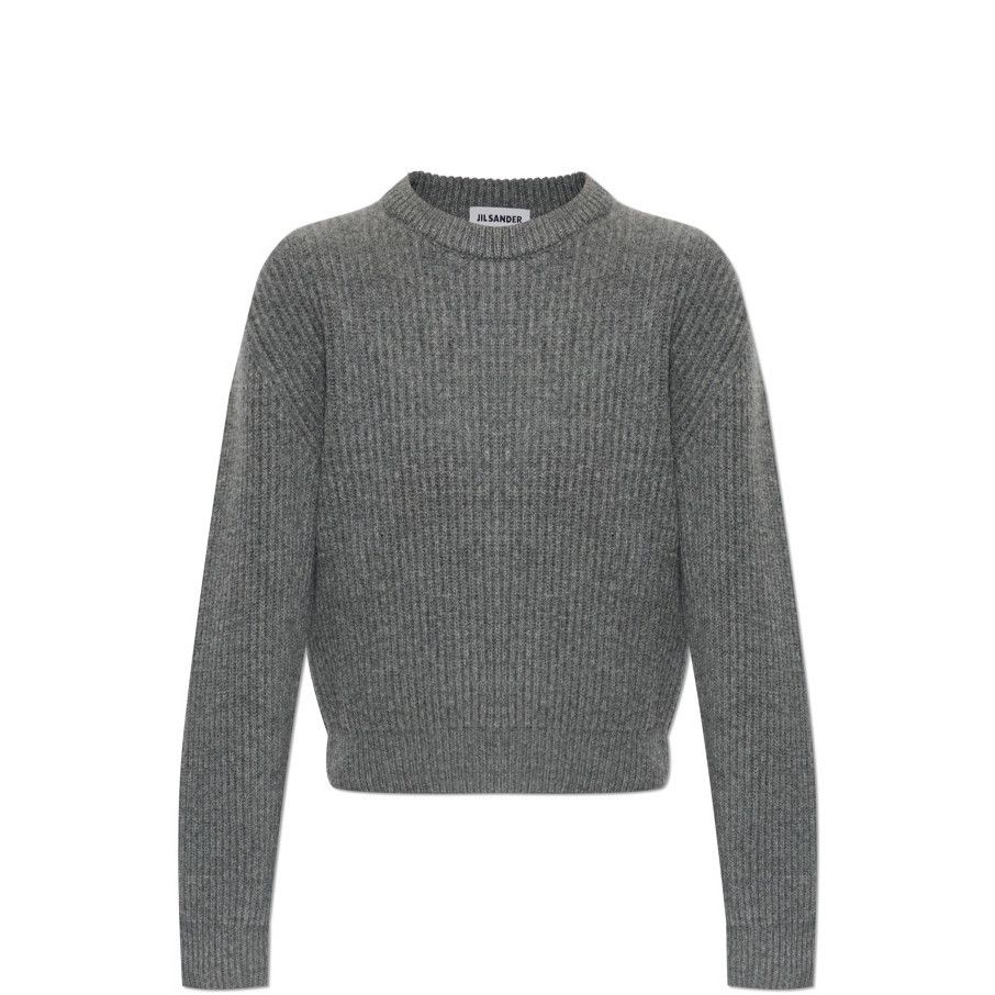 Jil Sander JIL SANDER Crew Neck Wool Sweater Grey Pullover New & Authen Size XS / US 0-2 / IT 36-38 - 1 Preview