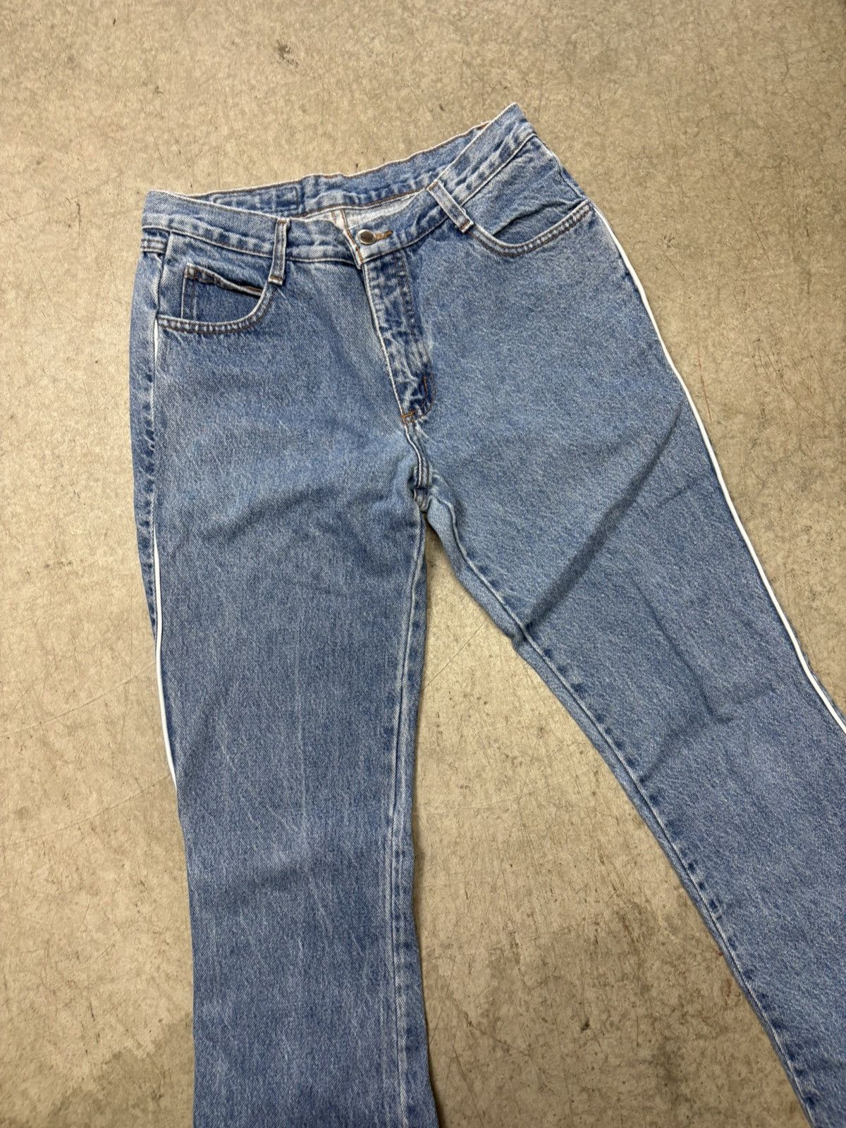 American Apparel Vintage 1980s Boot cut American Jeans Size 27" / US 4 / IT 40 - 2 Thumbnail
