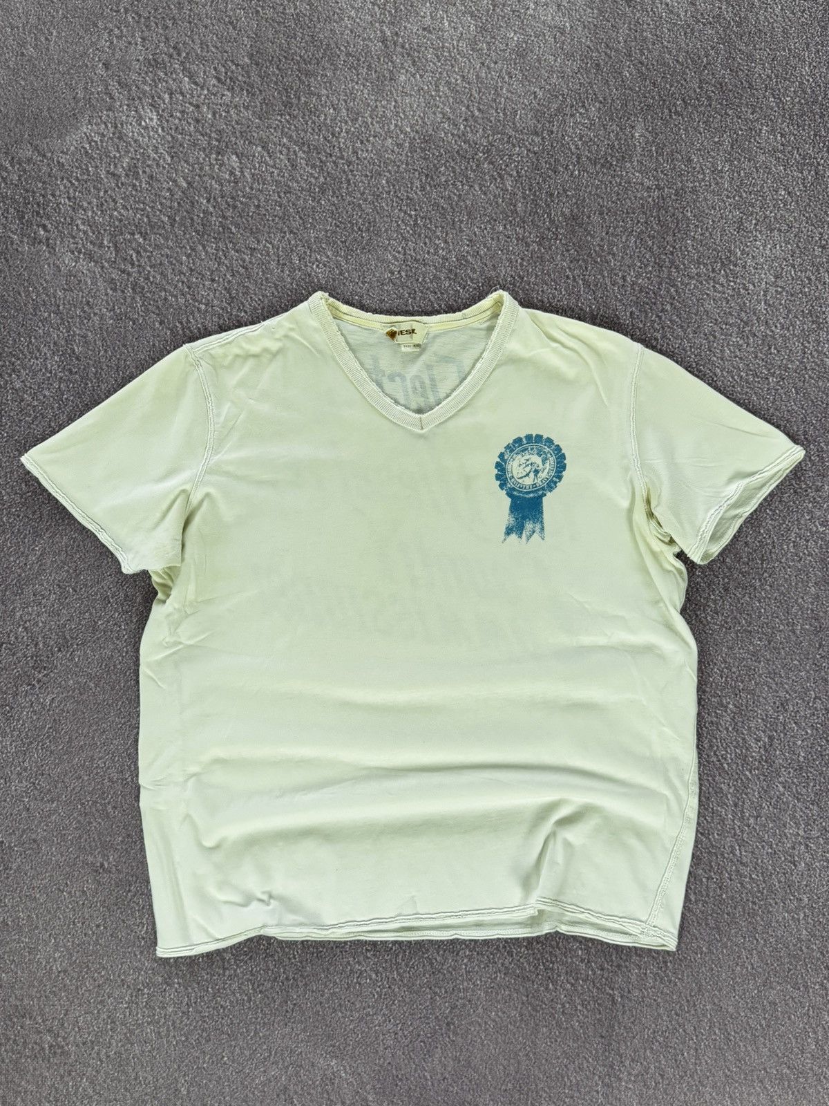 Diesel Vintage Diesel Distressed Hype Y2K T-shirt Size L Size L / US 10 / IT 46 - 2 Thumbnail