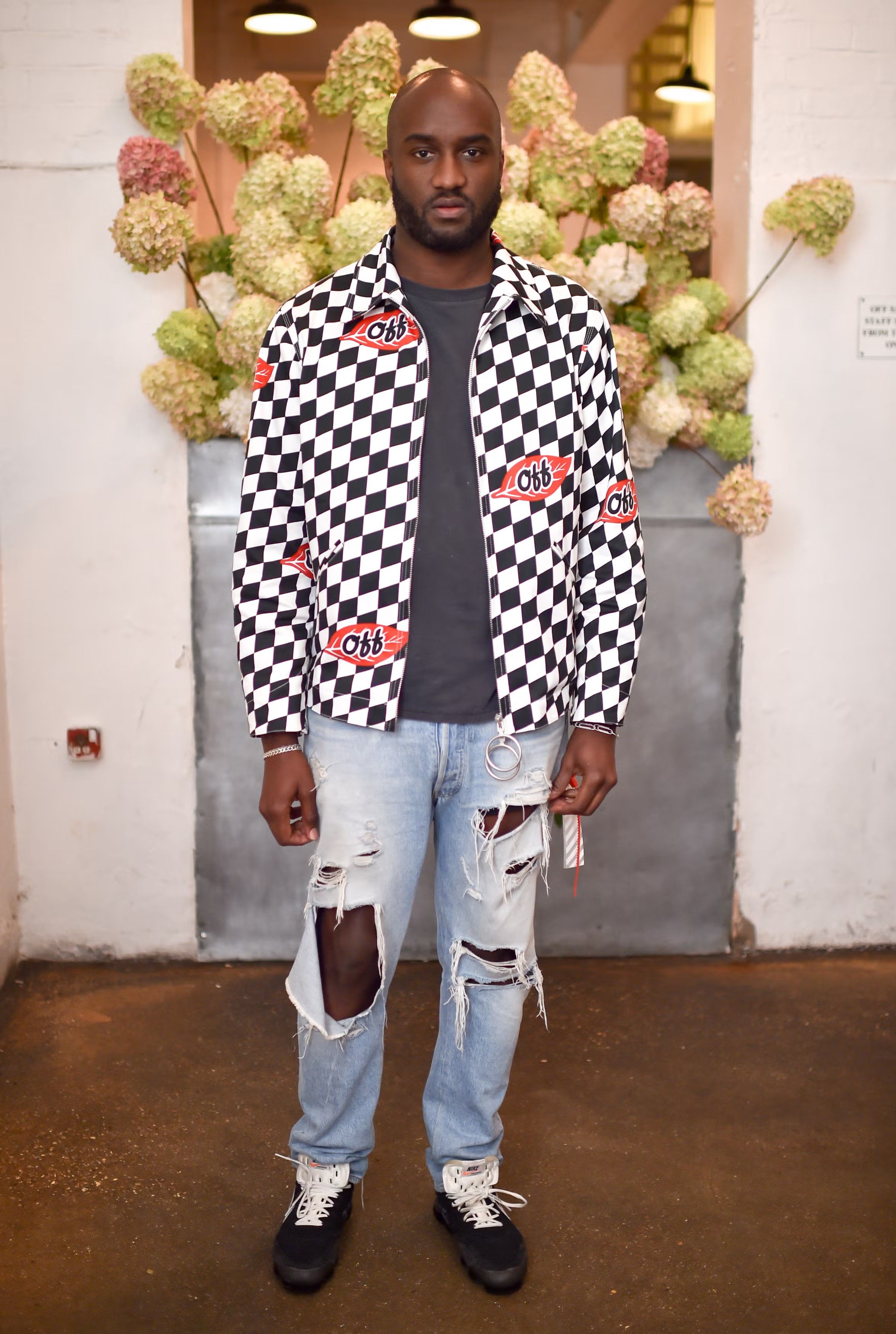 Off-White Black And White Checkered Leaf Logo Shopper Bag Size ONE SIZE - 8 Thumbnail
