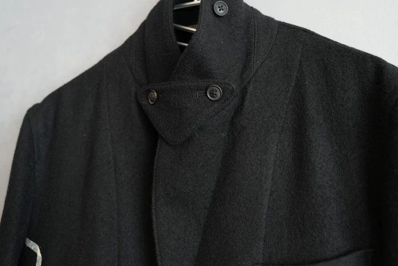 Yohji Yamamoto Yohji Yamamoto15AW Offset Show Wool Coat 2503-Nextarrow Size US M / EU 48-50 / 2 - 4 Thumbnail
